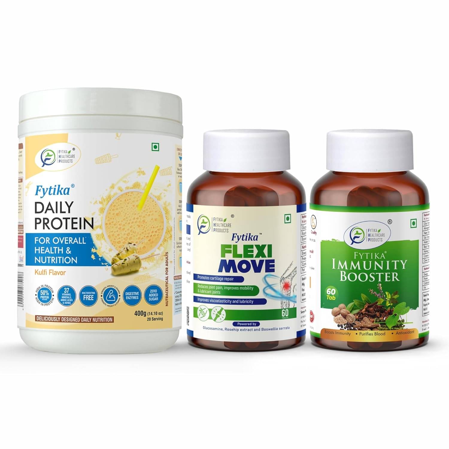     			FYTIKA Protein& Immunity Booster 3 gm Pack of 3