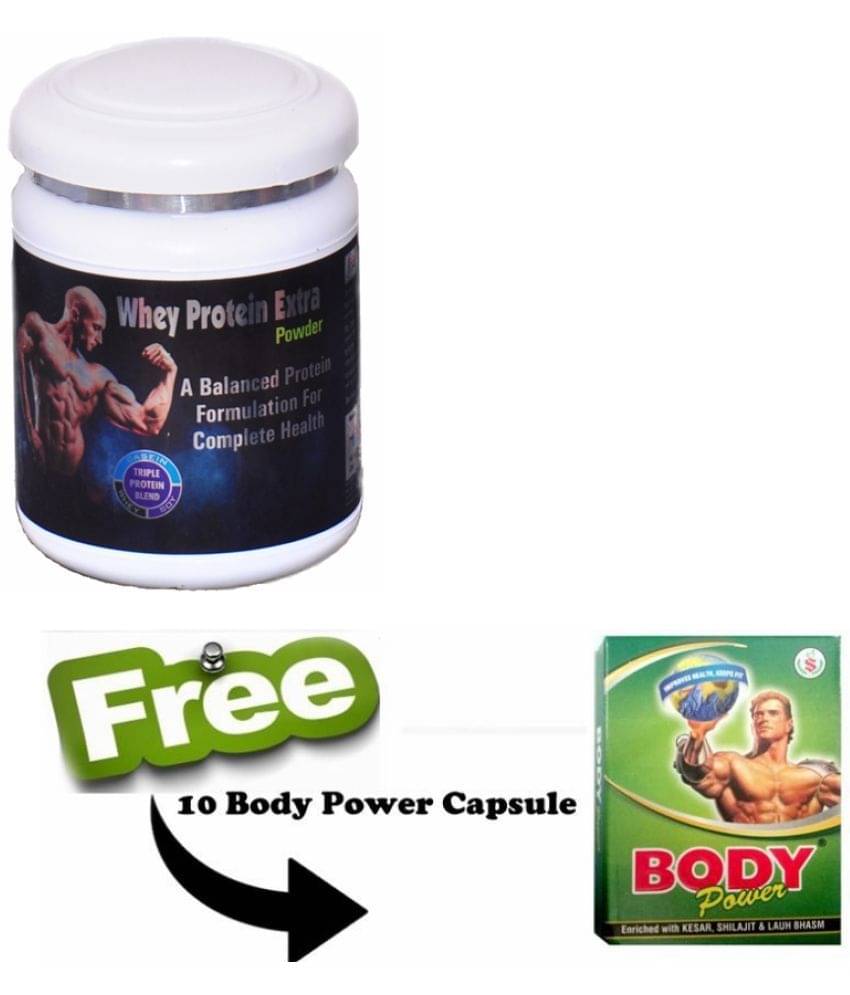 G & G Pharmacy Rikhi Whey Protein Extra Powder 300 gm Chocolate Single Pack     			G & G Pharmacy Rikhi Whey Protein Extra Powder 300 gm Chocolate Single Pack