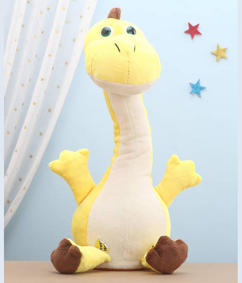 Kidsaholic Baby Plush Toy Talking Dancing Animal Toy Gifts for Boys Girls Kids(Random Character) (Free subscription of kids Educational worksheets)