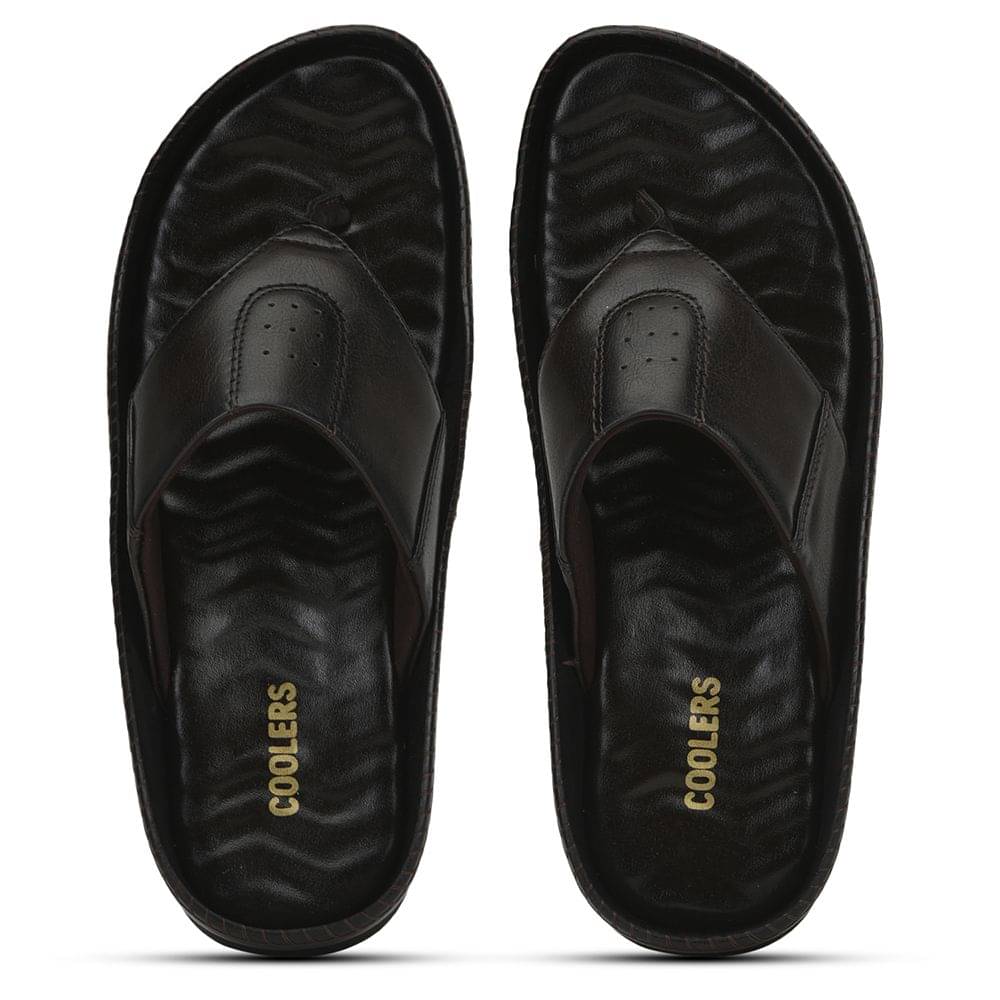     			Liberty Brown Men's Thong Flip Flop