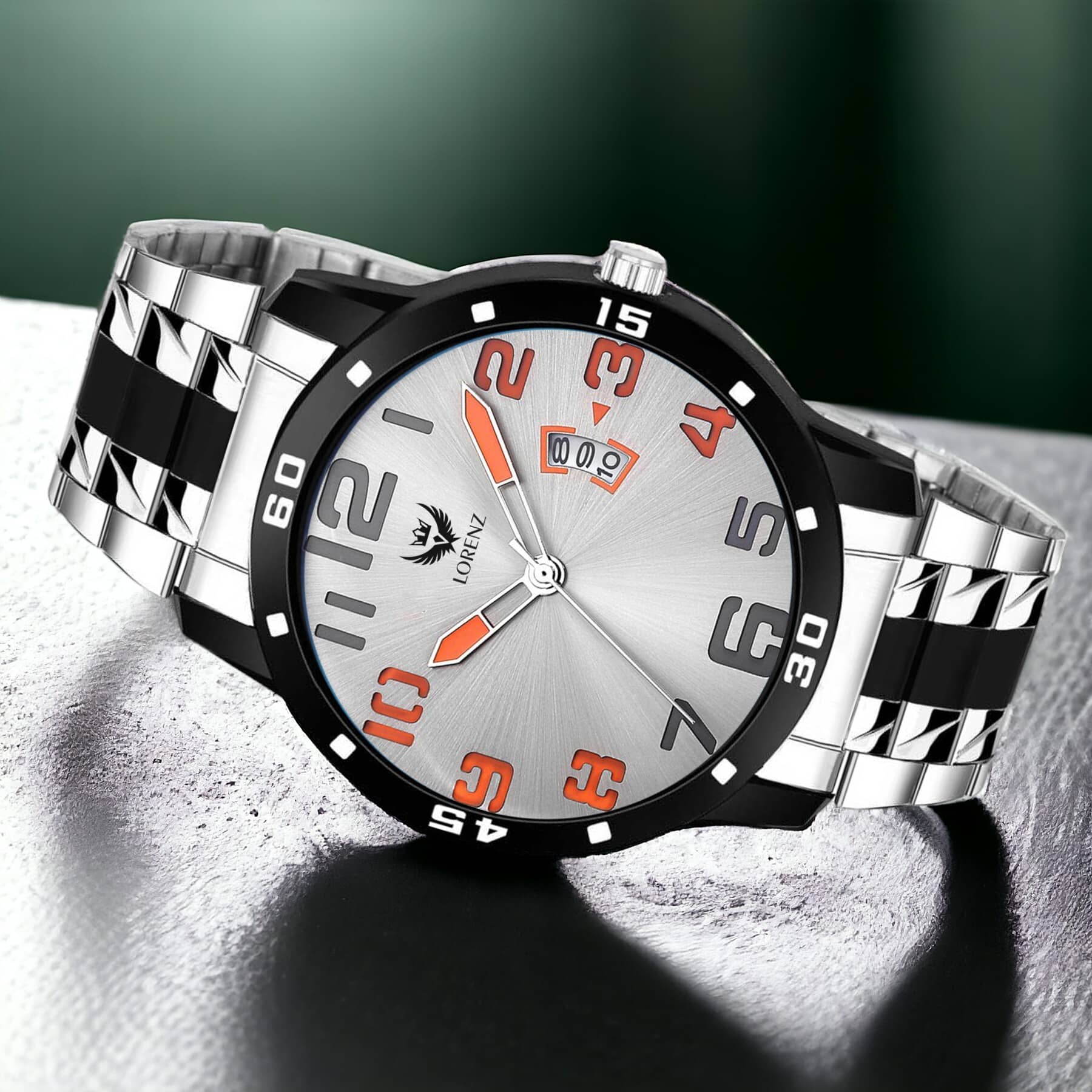 Lorenz Silver Stainless Steel Analog Men's Watch