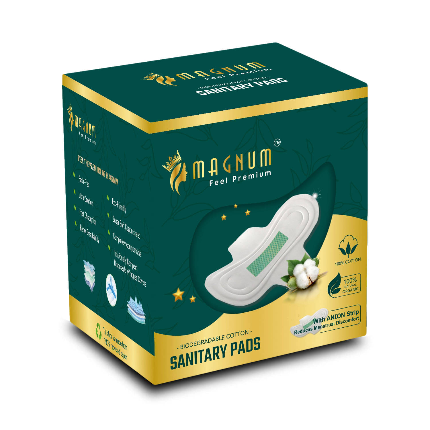     			Magnum Cottony XL Regular Sanitary Pad