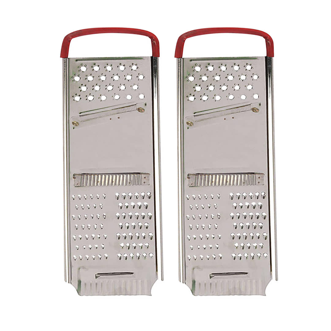 OC9 Stainless Steel Vegetable Grater ( Pack of 1 ) - Silver