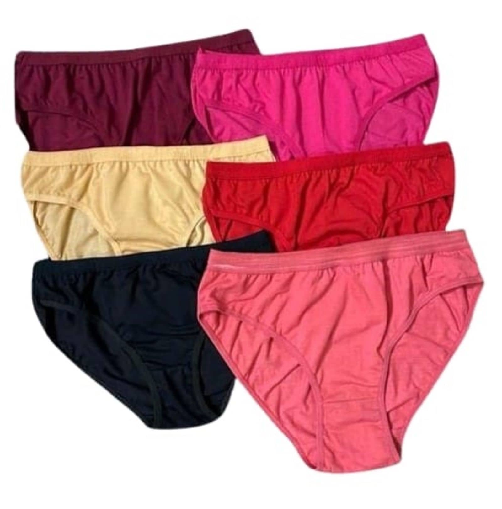 PIYURZ.PACK.OF.6 PANTIES
