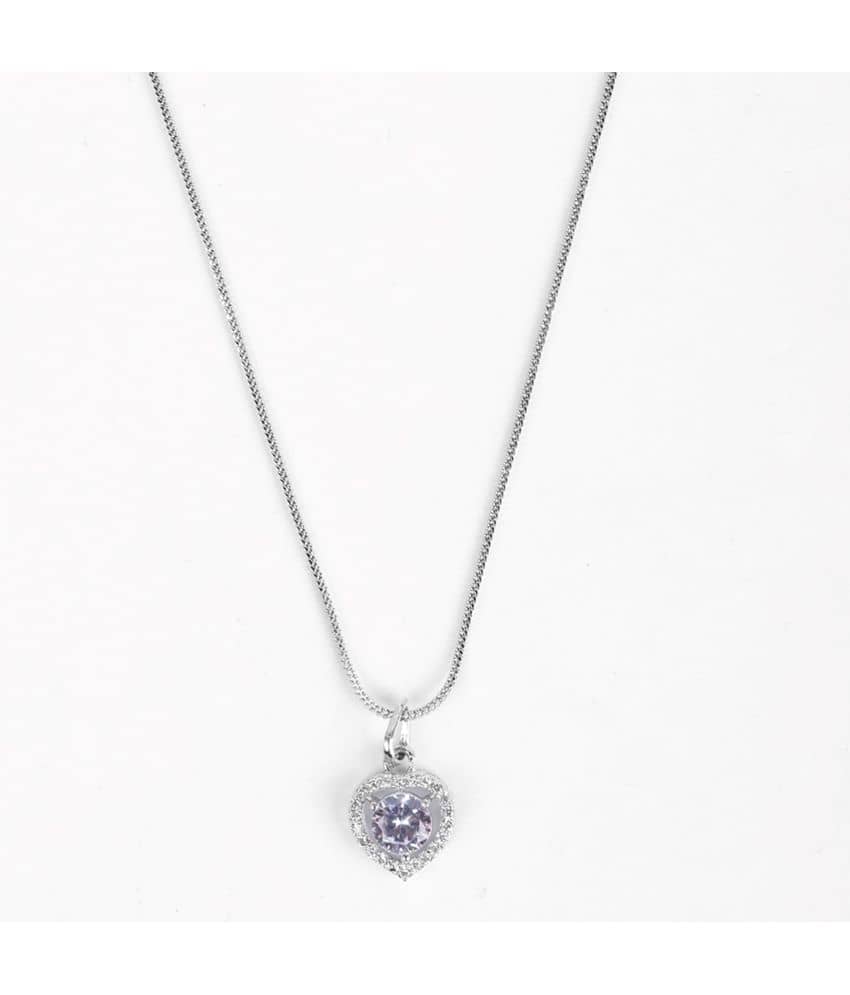 PUJVI White Pendant ( Pack of 1 )