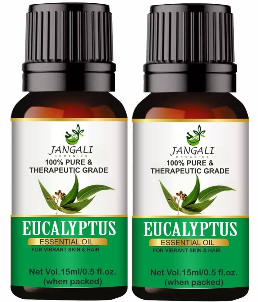    			PURE Jangali ORGANICS Eucalyptus Oil PURE & Natural Essential Oil For Skin and Hair 30ML