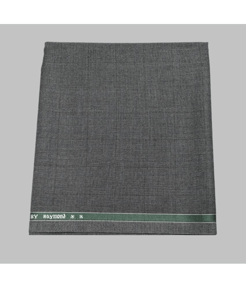 Raymond Grey Polyester Blend Men's Unstitched Pant Piece ( Pack of 1 )     			Raymond Grey Polyester Blend Men's Unstitched Pant Piece ( Pack of 1 )