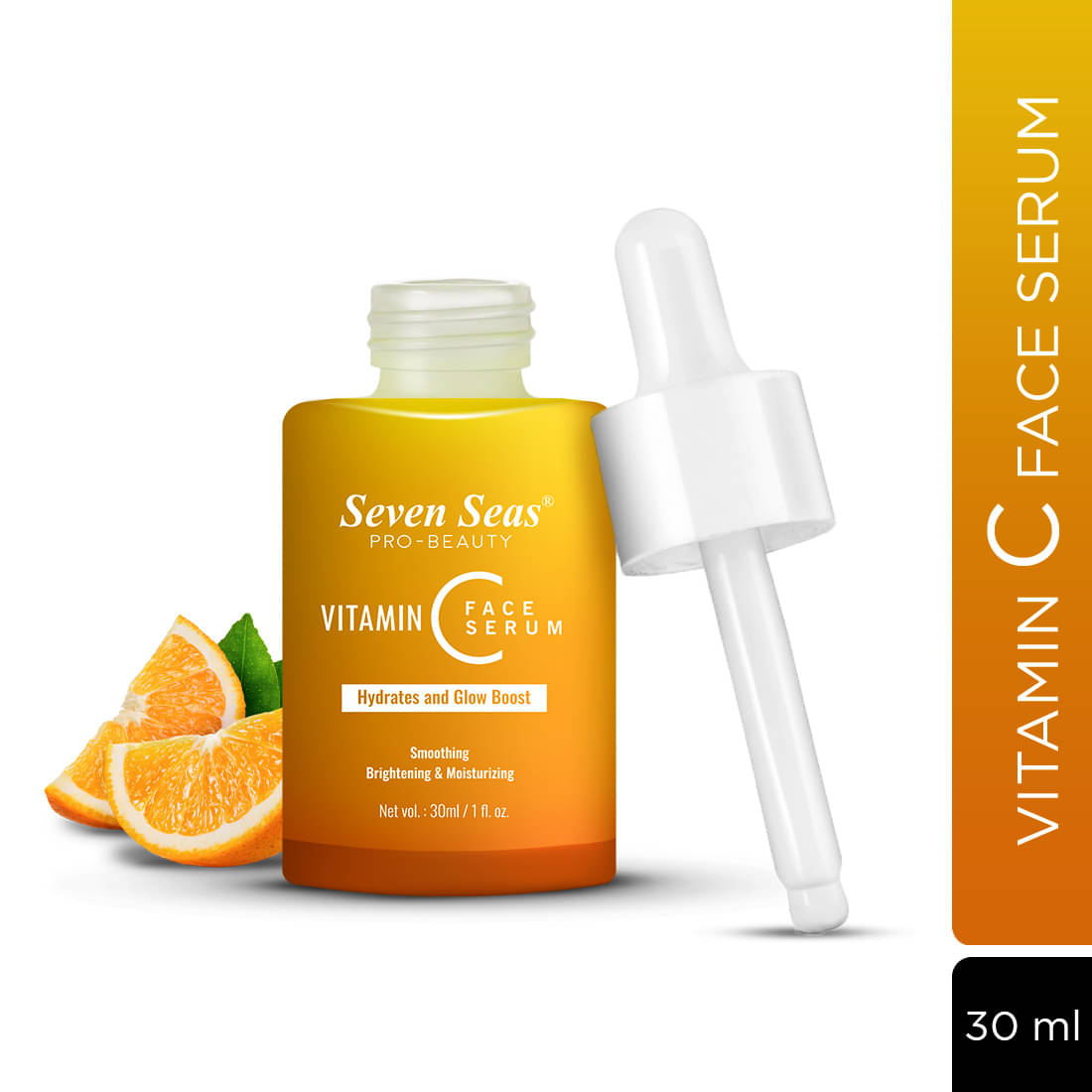     			Seven Seas Hydrates and Glow Boost Smoothing Brightening & Moisturizing Vitamin C Face Serum