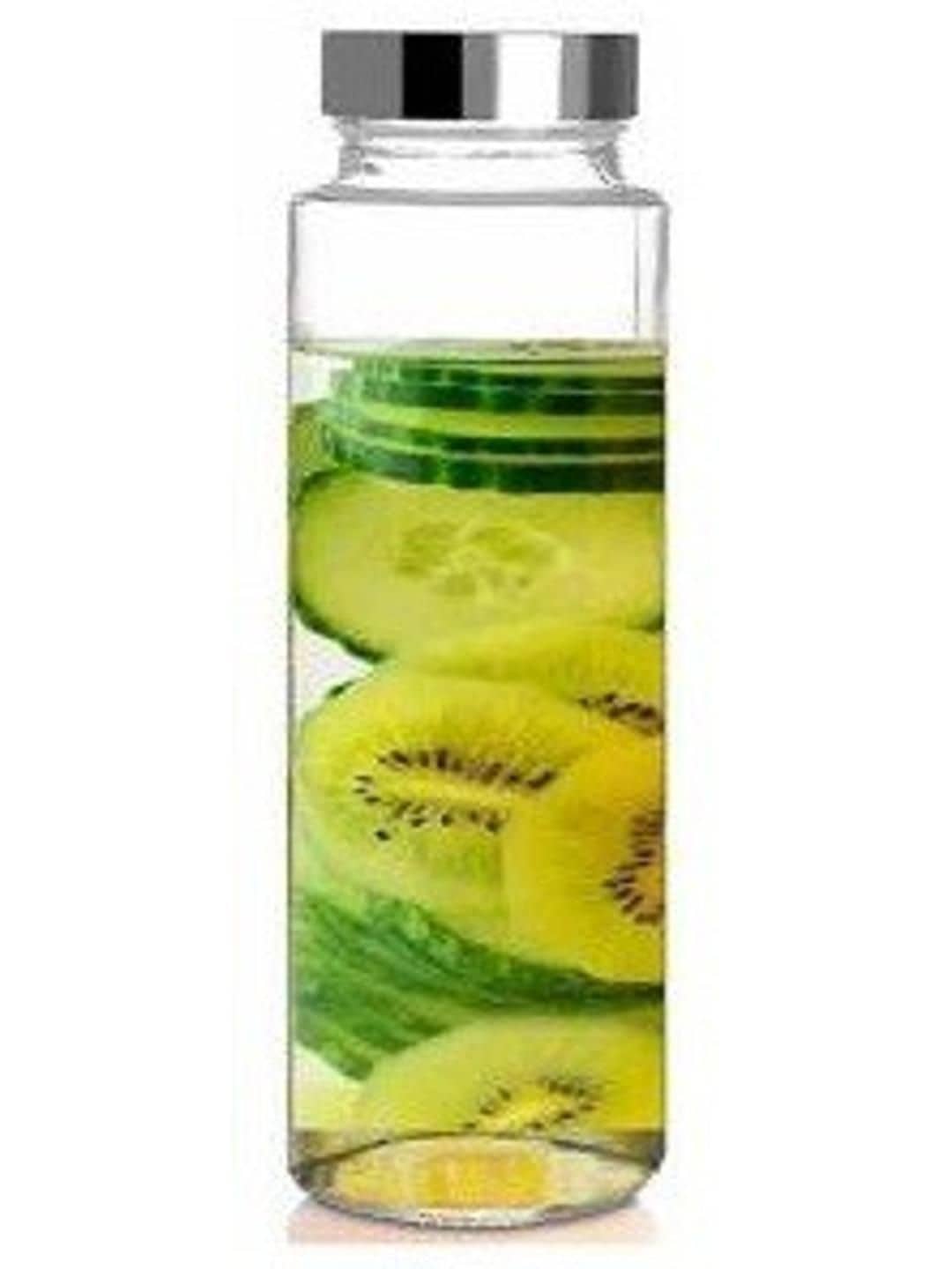 Somil Glass Bottle Glass Nude Milk Container ( Set of 1 )