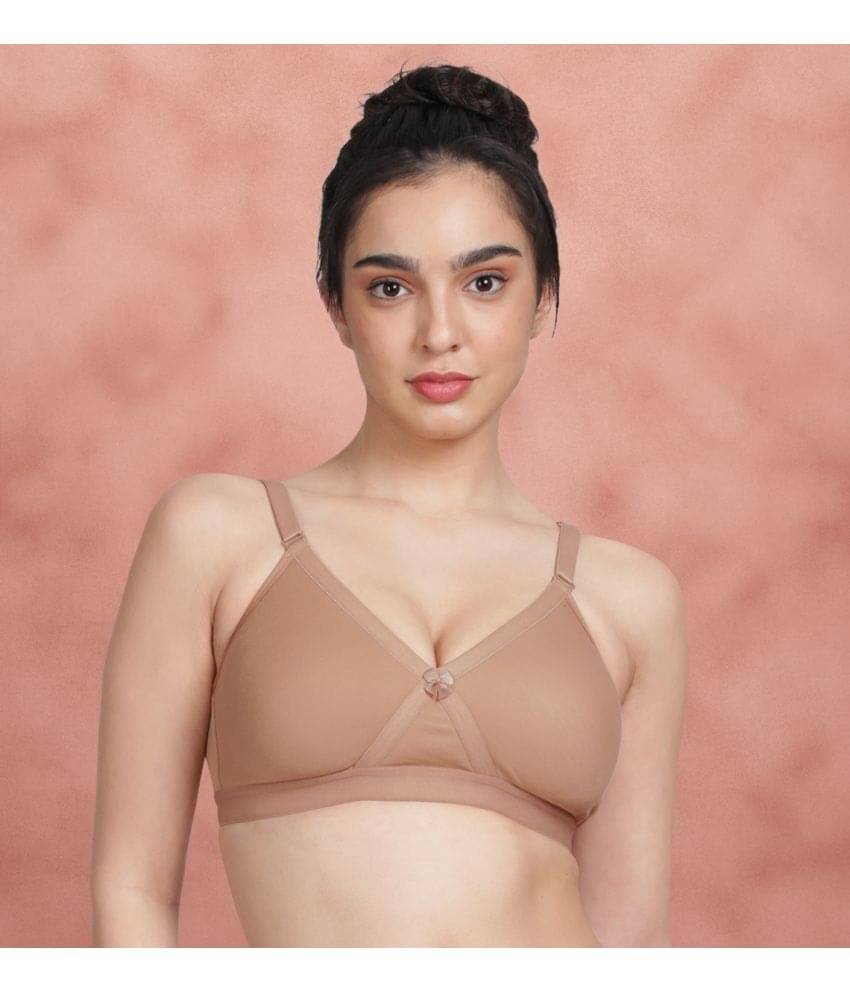Susie Polyester Non Padded Women's Everyday Bra ( Beige ) AI1004-SheepSkin Susie Polyester Non Padded Women's Everyday Bra ( Beige ) AI1004-SheepSkin