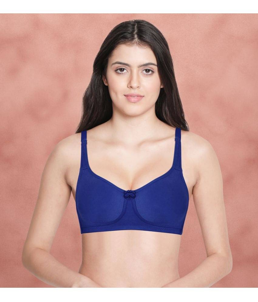 Susie Polyester Non Padded Women's Everyday Bra ( Blue ) AI1009-SodaliteBlue Susie Polyester Non Padded Women's Everyday Bra ( Blue ) AI1009-SodaliteBlue