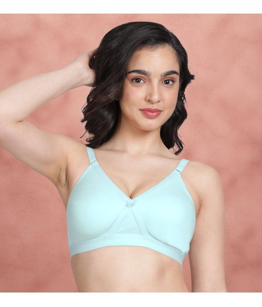 Susie Polyester Non Padded Women's Everyday Bra ( Light Blue ) AI1004-Skylight     			Susie Polyester Non Padded Women's Everyday Bra ( Light Blue ) AI1004-Skylight