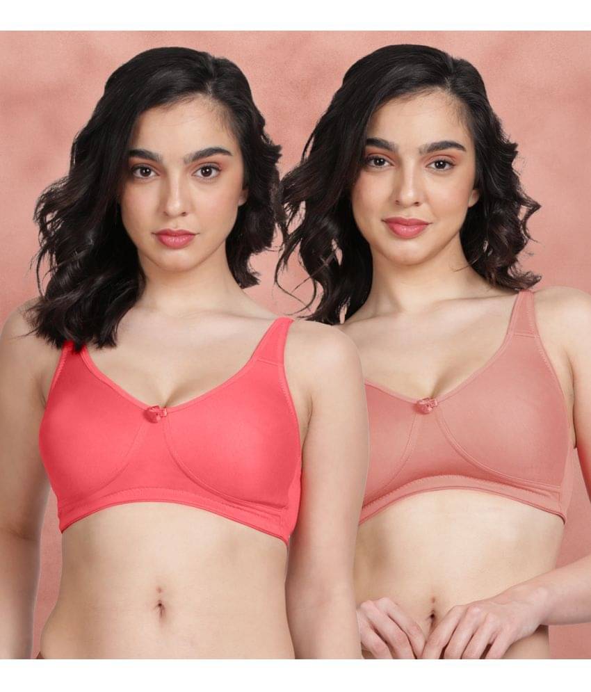    			Susie Pack of 2 Polyester Non Padded Women's Everyday Bra ( Multicolor ) susi-c2b-1962