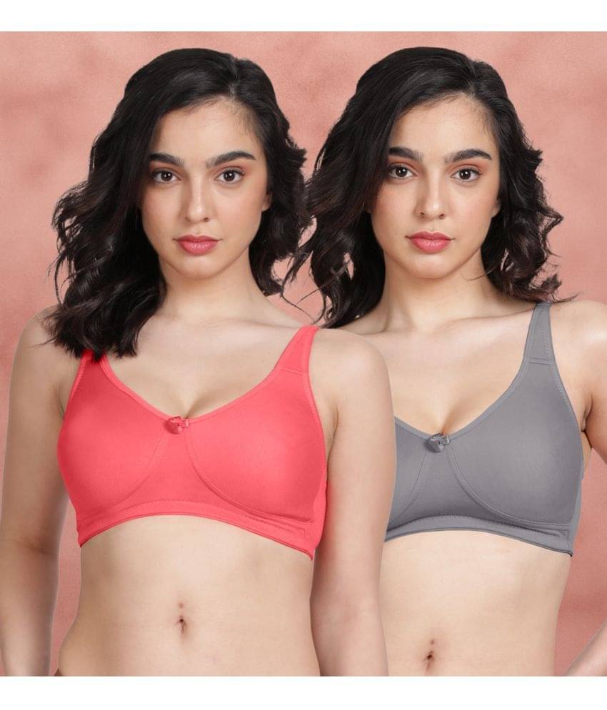 Susie Pack of 2 Polyester Non Padded Women's Everyday Bra ( Multicolor ) susi-c2b-1961 Susie Pack of 2 Polyester Non Padded Women's Everyday Bra ( Multicolor ) susi-c2b-1961