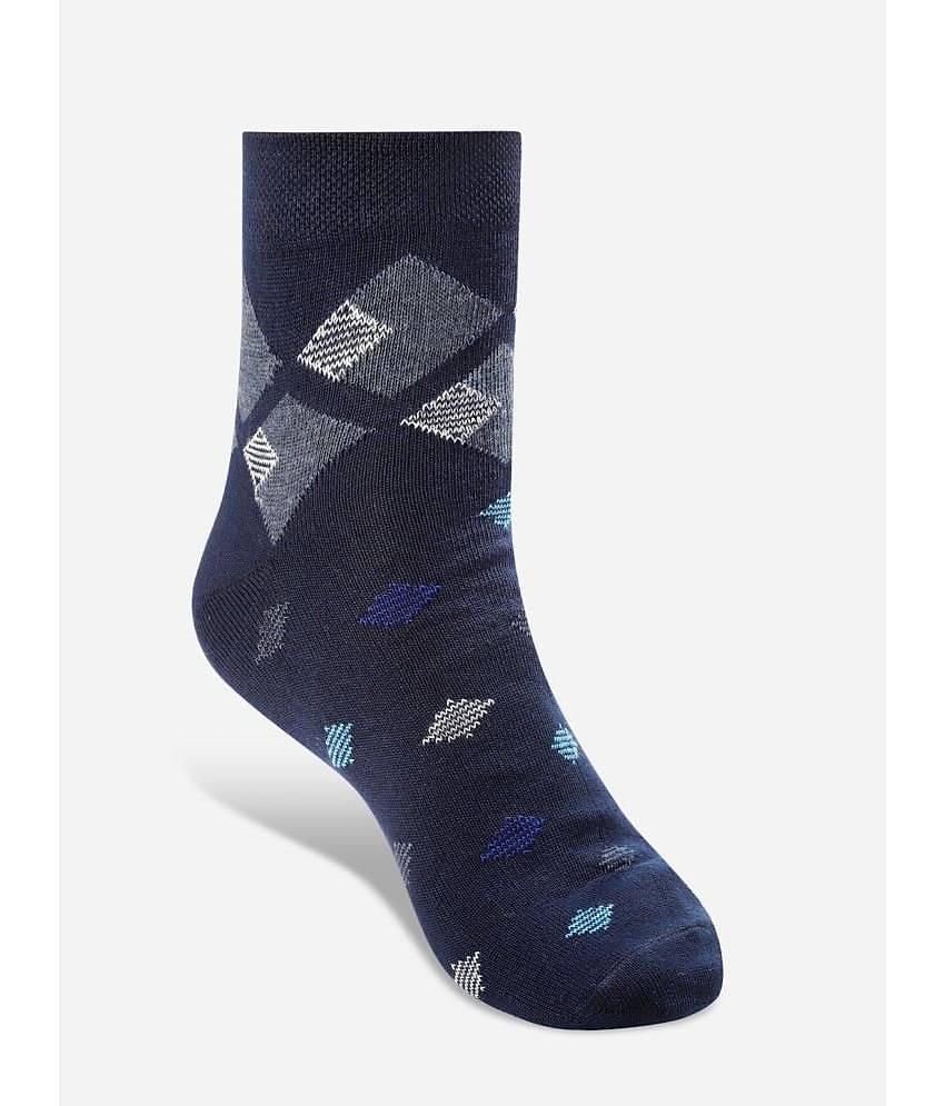 Texlon Cotton Men's Printed Multicolor Ankle Length Socks ( Pack of 5 )