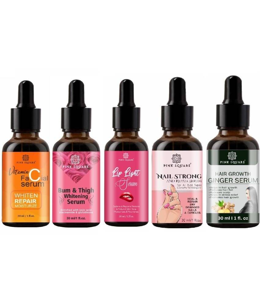pink square Face Serum Hypoallergenic Uneven Skin Toning For All Skin Type ( Pack of 5 ) pink square Face Serum Hypoallergenic Uneven Skin Toning For All Skin Type ( Pack of 5 )