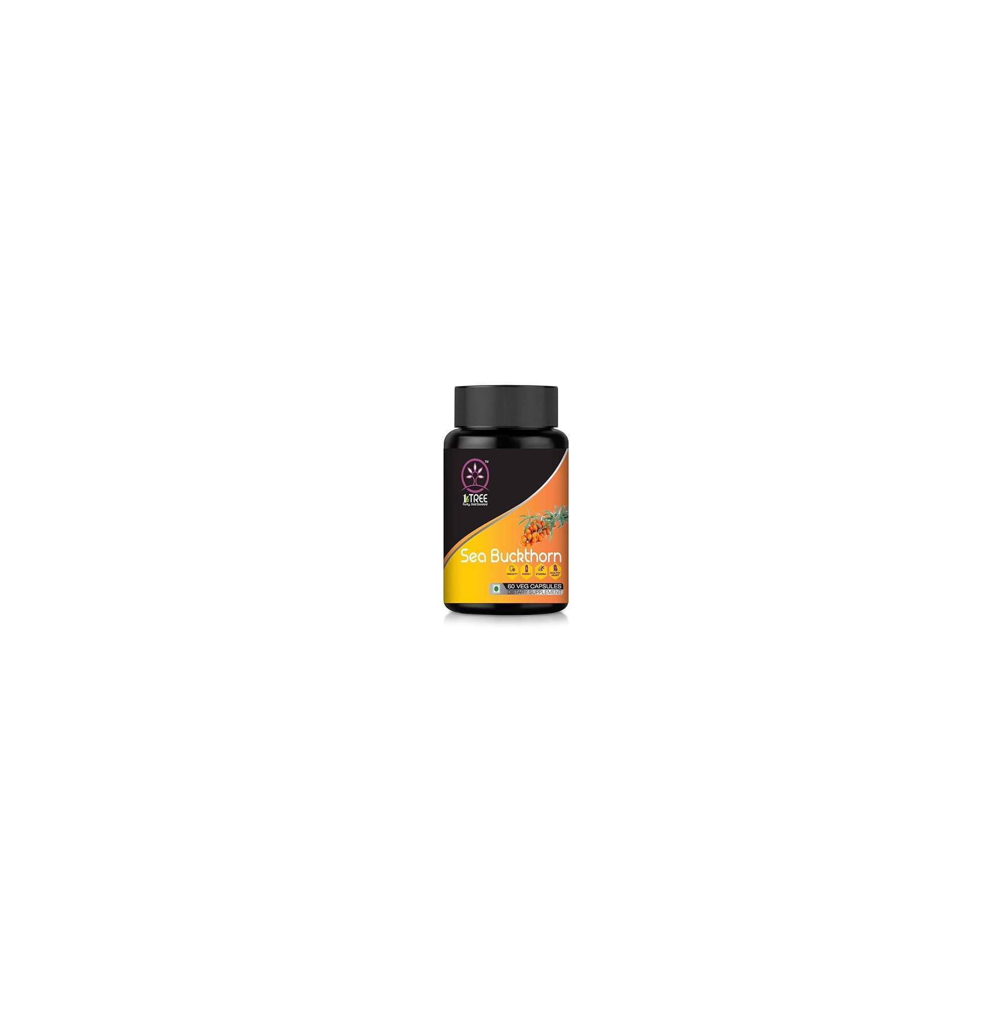     			1 Tree Sea Buckthorn Capsule 60 gm Pack of 1