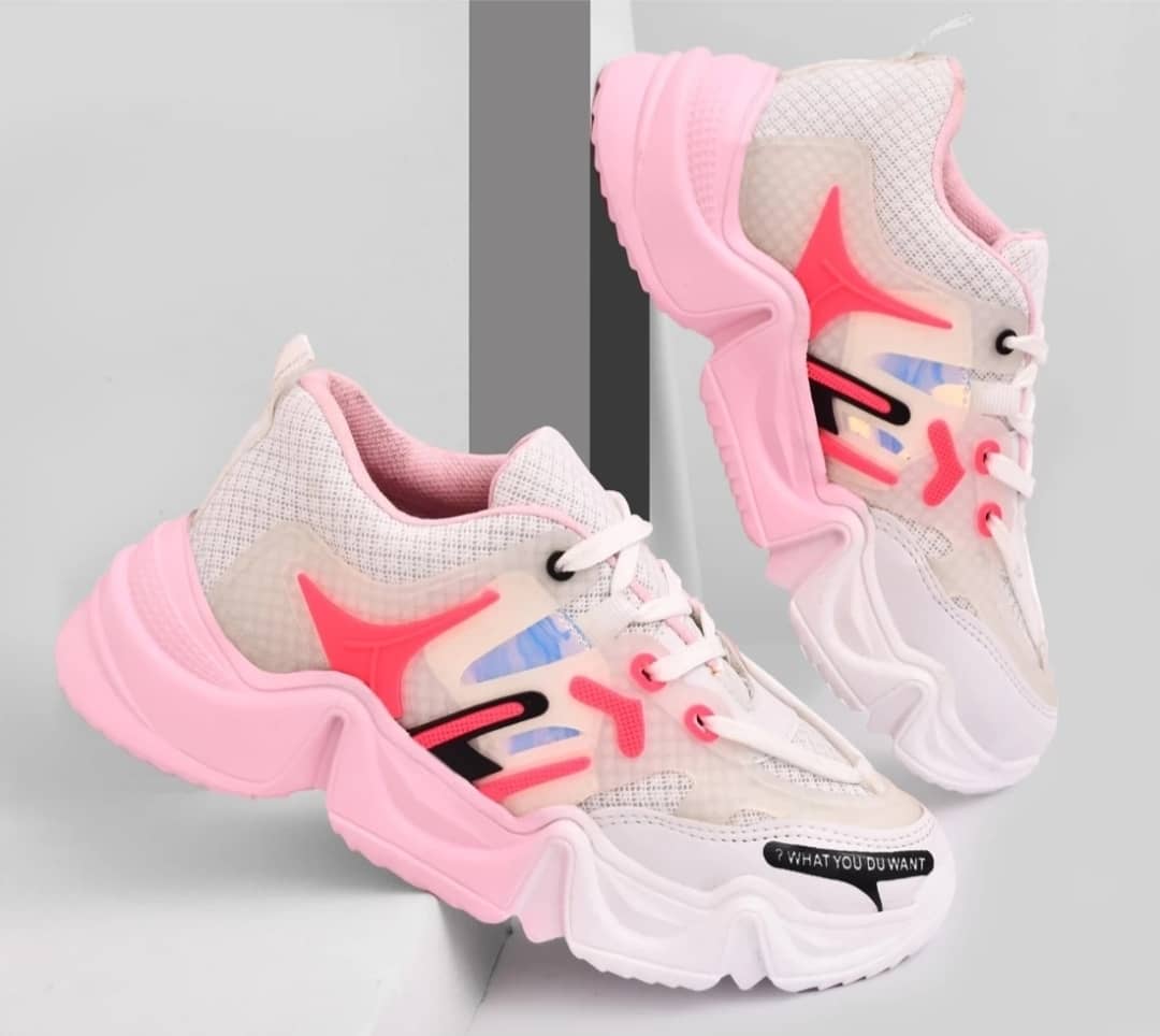 ADRINT. Pink Women's Sneakers - Casual Shoes | Buy online on ZillyBuy