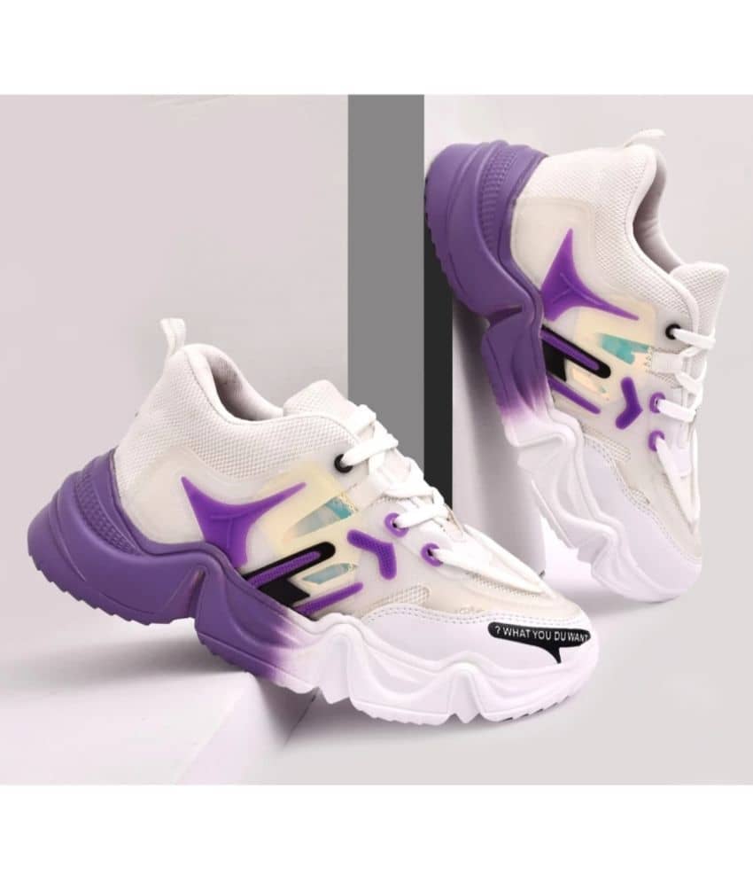 ADRINT. Purple Women's Sneakers - Casual Shoes | Buy online on ZillyBuy