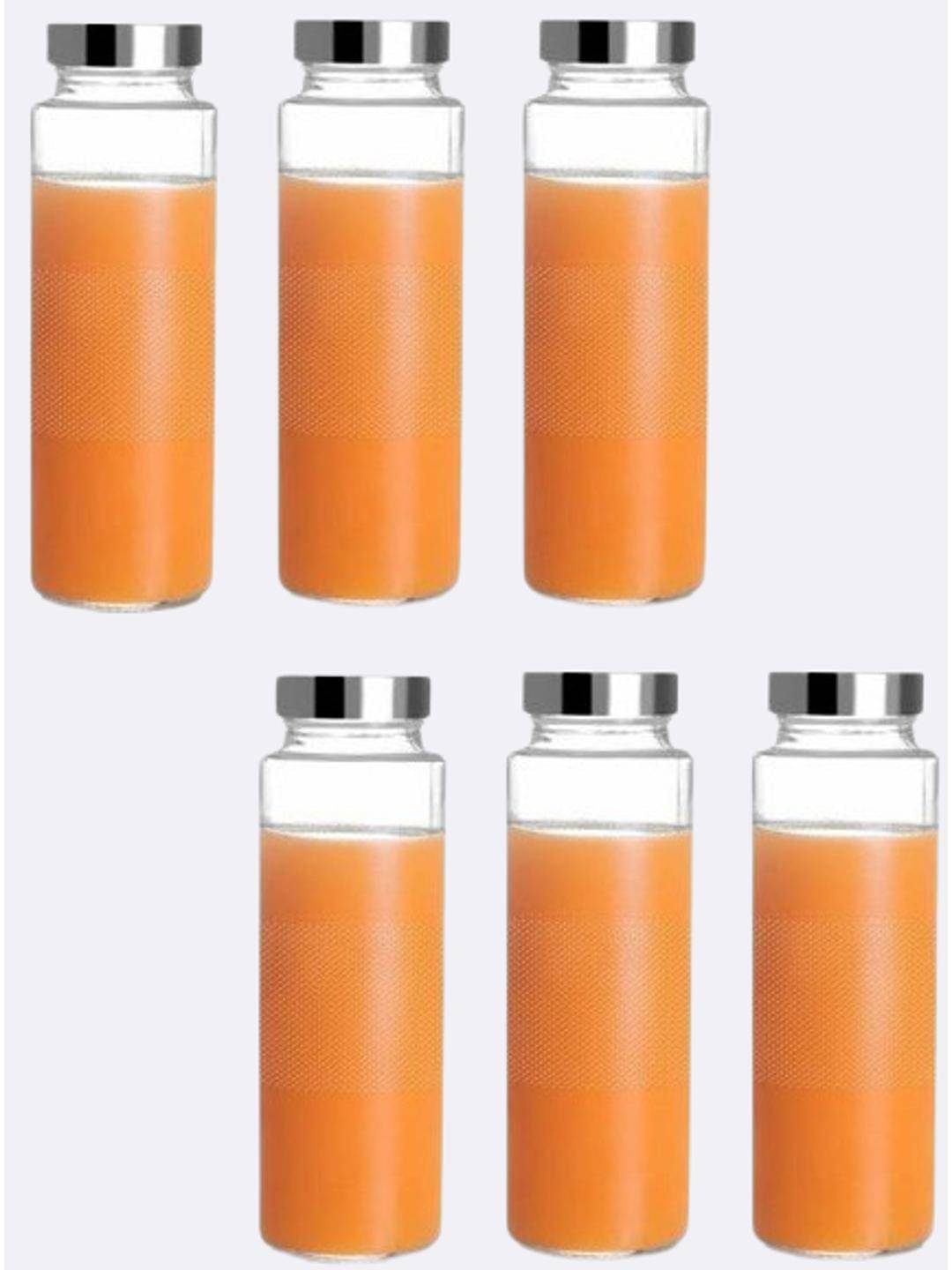 AFAST Glass Container Jar Glass Nude Utility Container ( Set of 6 ) AFAST Glass Container Jar Glass Nude Utility Container ( Set of 6 )