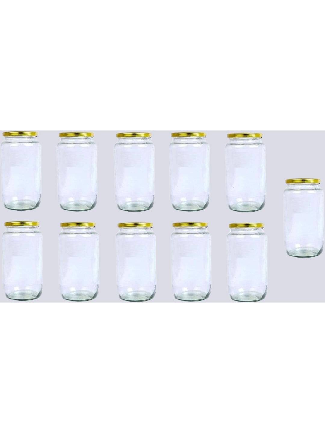 AFAST Glass Container Jar Glass Nude Utility Container ( Set of 11 ) AFAST Glass Container Jar Glass Nude Utility Container ( Set of 11 )