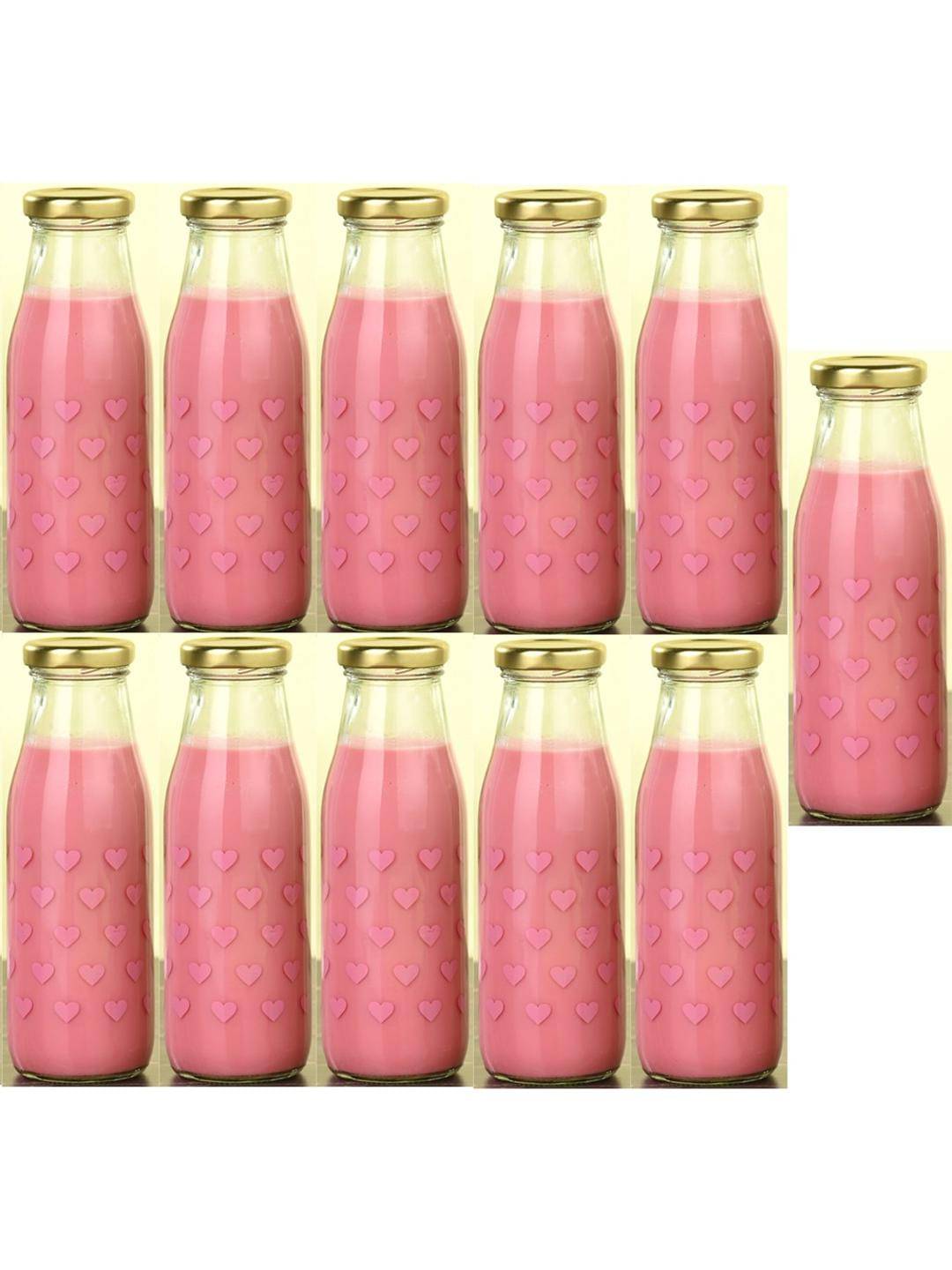     			AFAST Multipurpose Bottle Glass Transparent Utility Container ( Set of 11 )