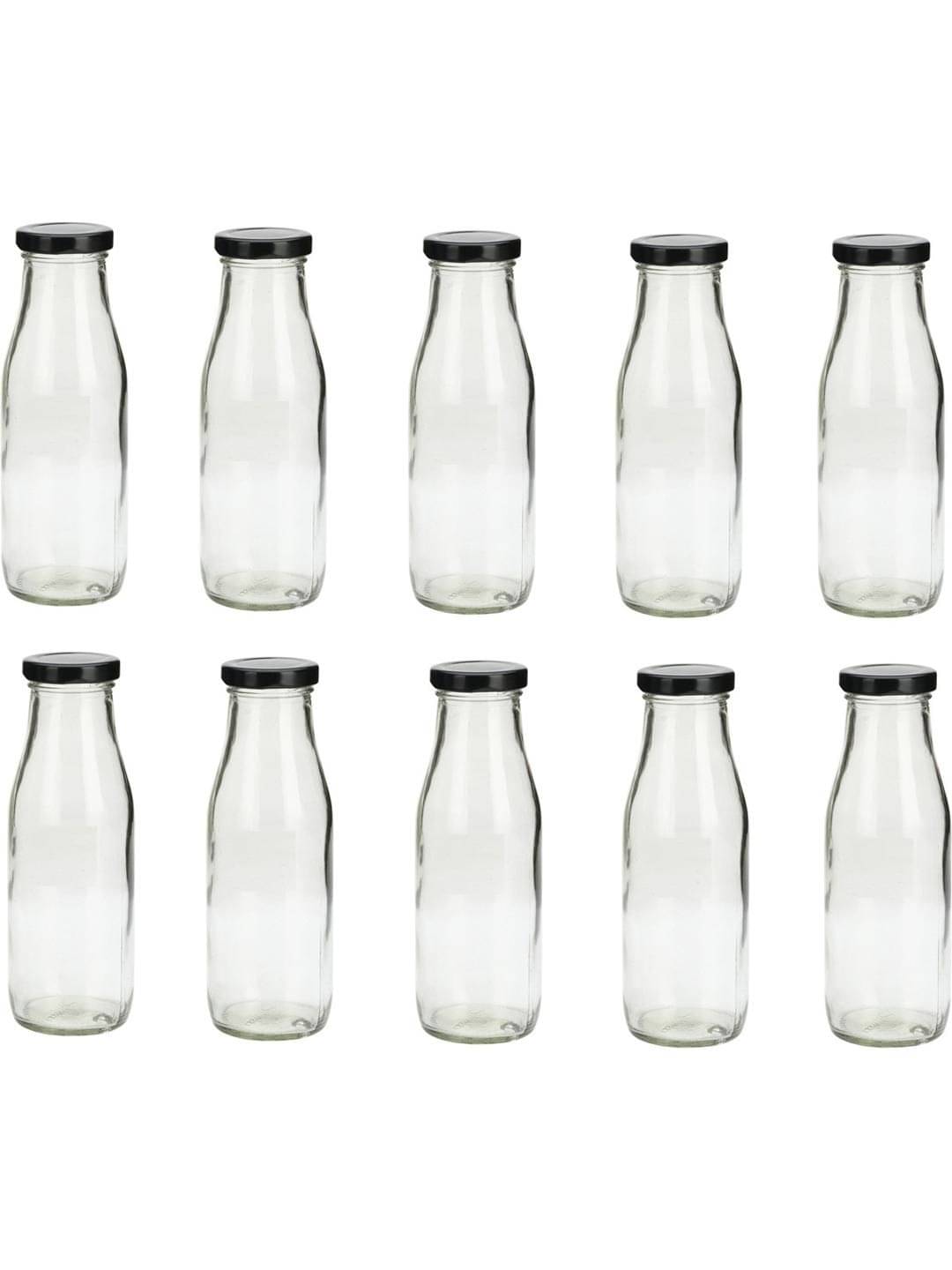     			AFAST Multipurpose Bottle Glass Transparent Utility Container ( Set of 10 )