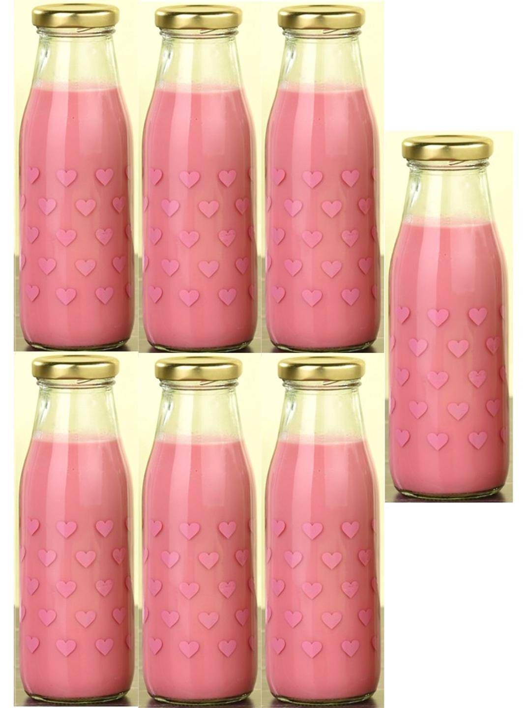     			AFAST Multipurpose Bottle Glass Transparent Utility Container ( Set of 7 )