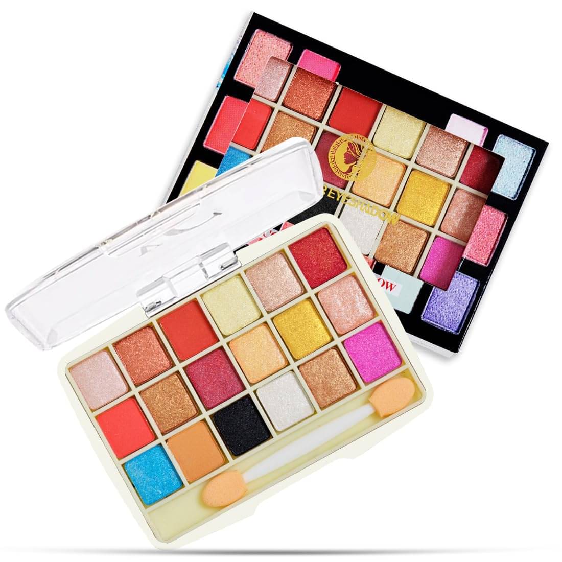     			Adbeni 18 Color Shimmery Matte Eyeshadow Palette 12gm (Shade-02)