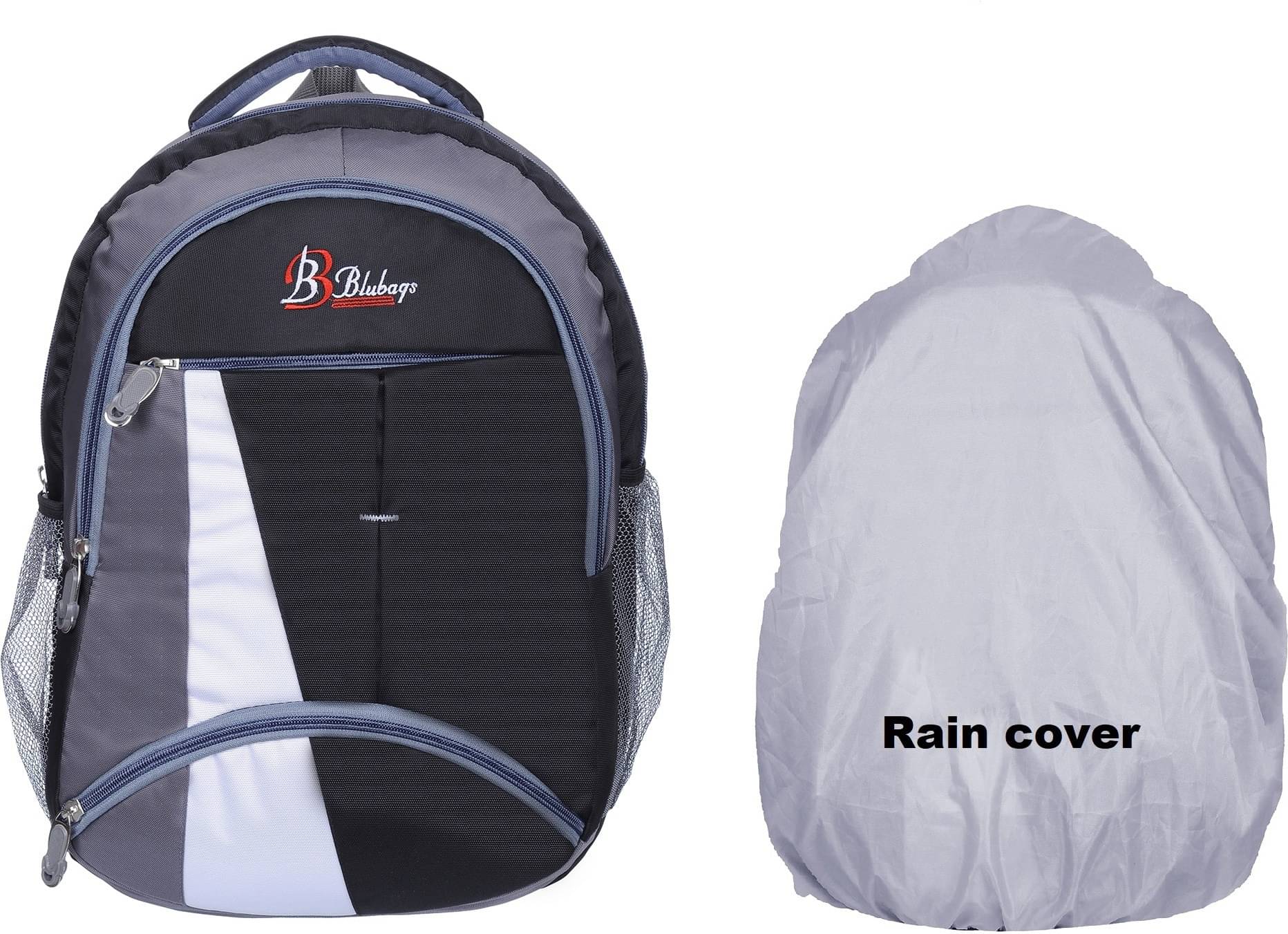     			Blubags Black Polyester Backpack ( 36 Ltrs )