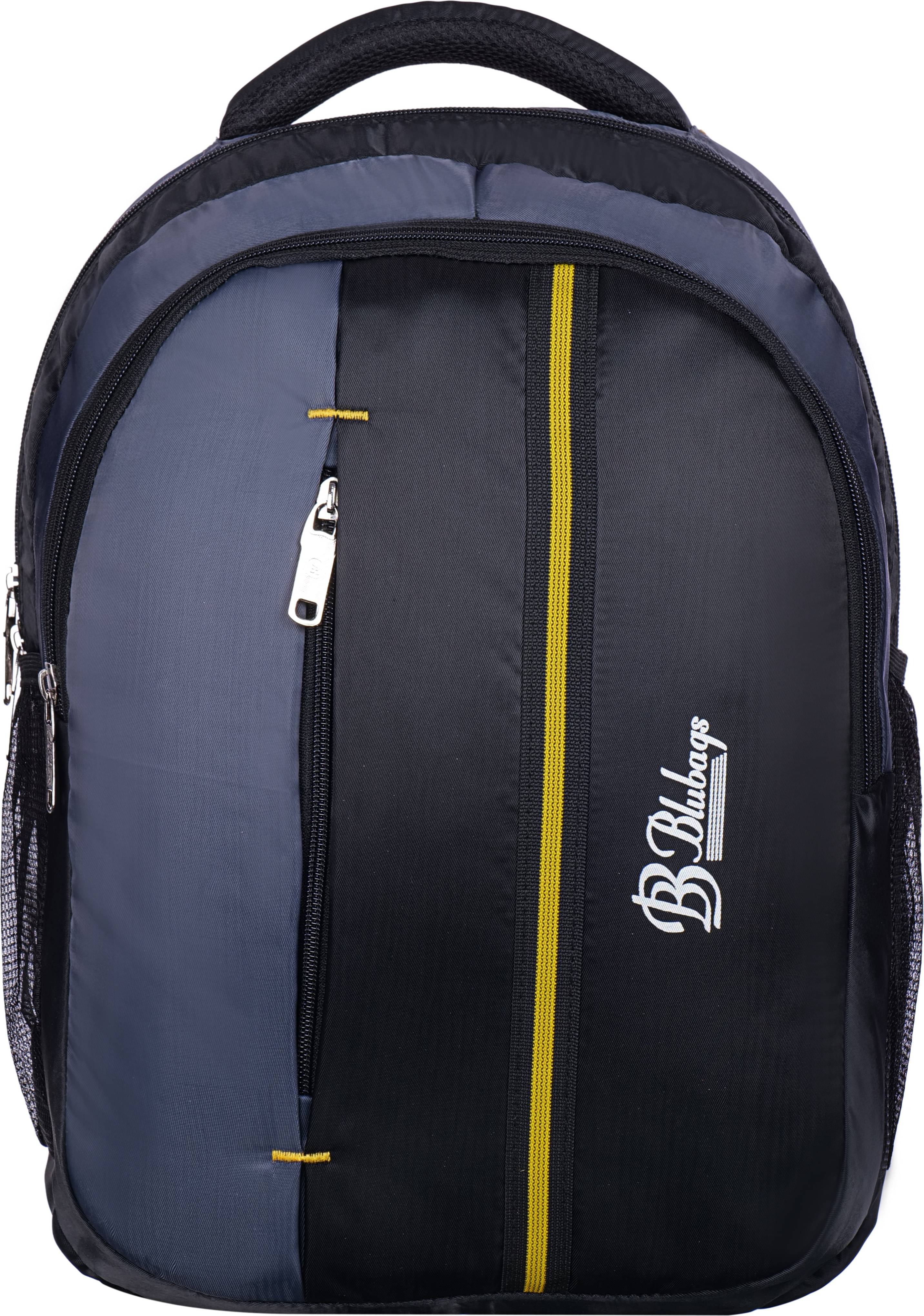     			Blubags Black Polyester Backpack ( 40 Ltrs )