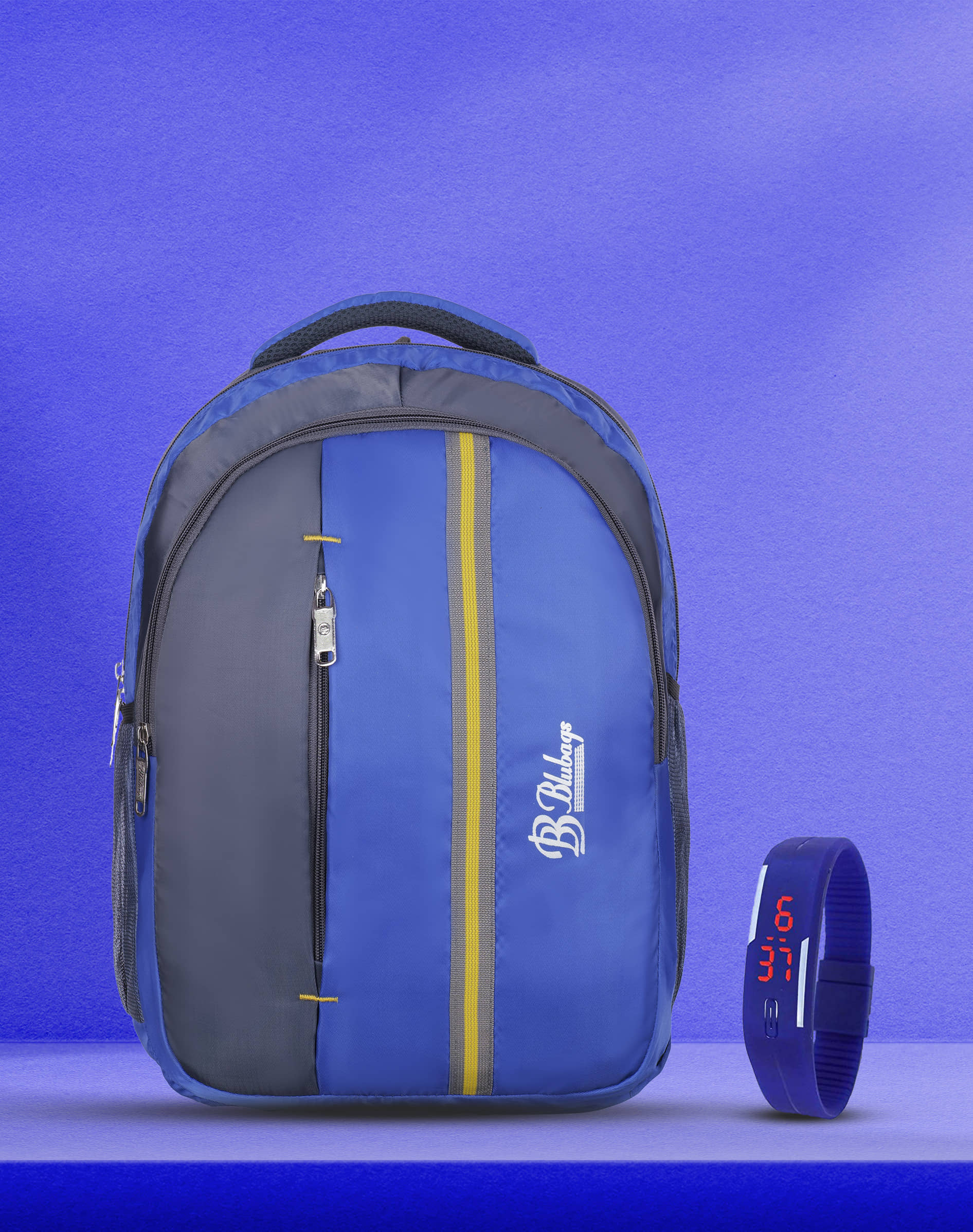 Blubags Blue Polyester Backpack ( 45 Ltrs ) - Handbags | Buy online on ZillyBuy