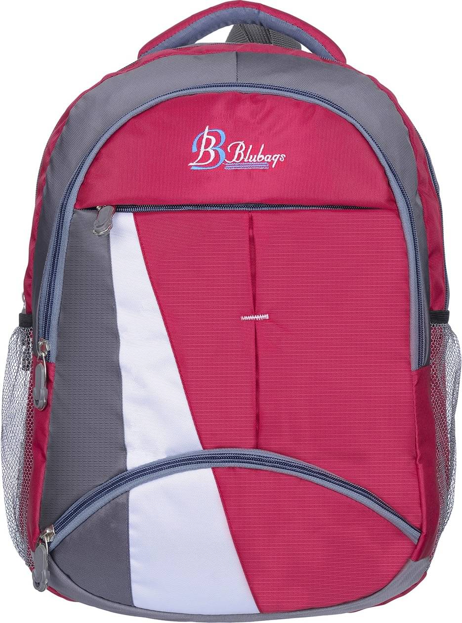     			Blubags Red Polyester Backpack ( 36 Ltrs )