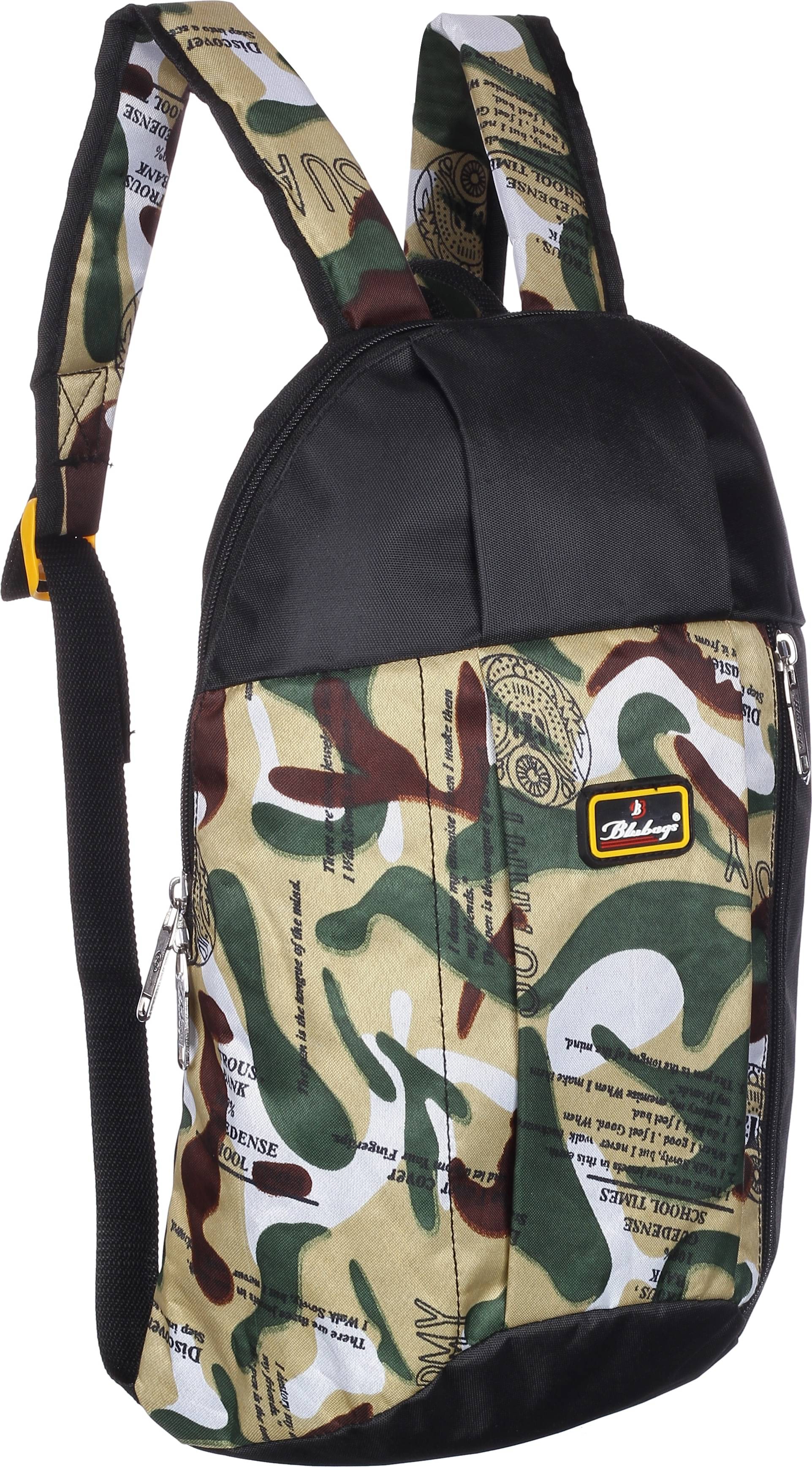     			Blubags Yellow Polyester Backpack ( 20 Ltrs )