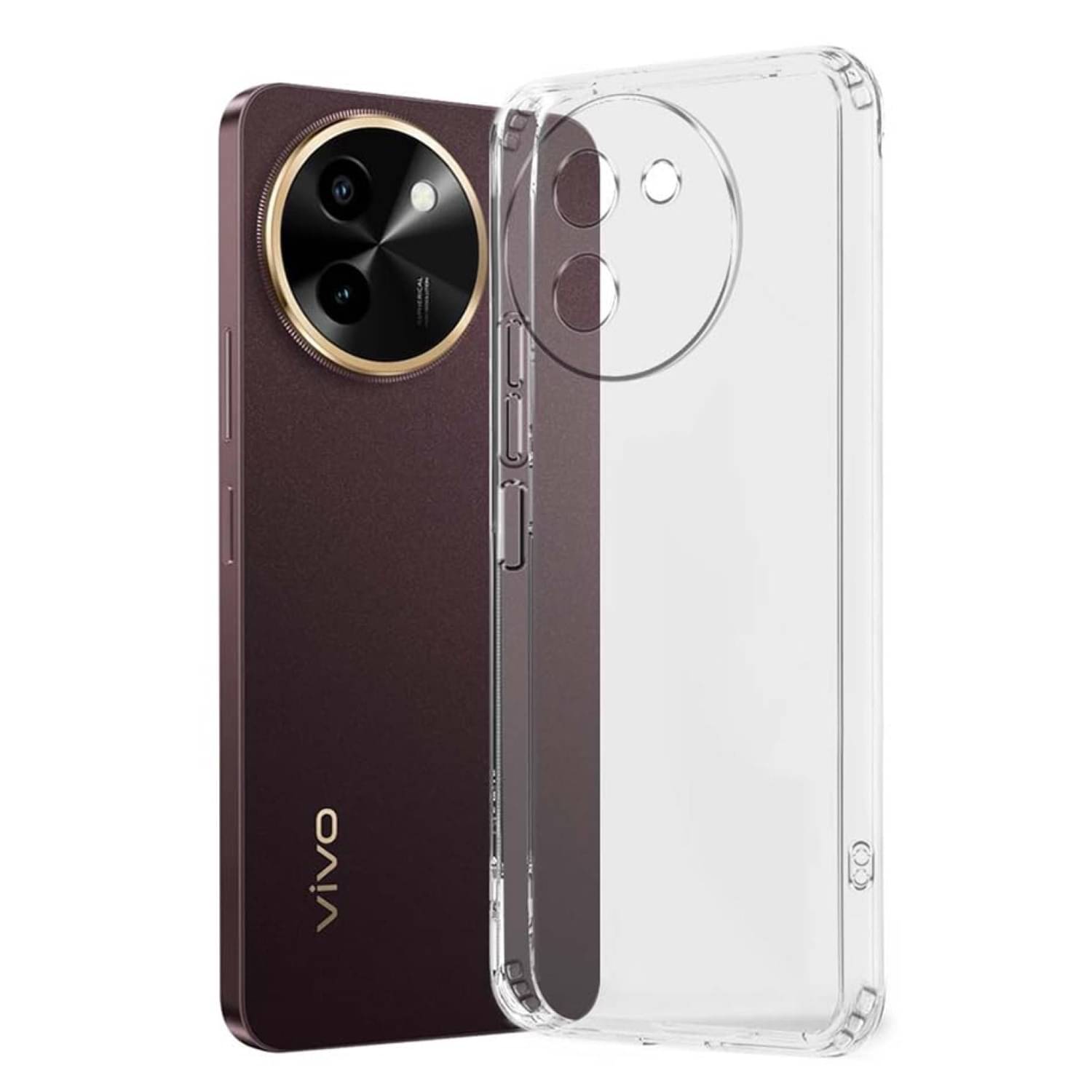     			Case Vault Covers Silicon Soft cases Compatible For Silicon Vivo T3x 5G ( Pack of 1 )