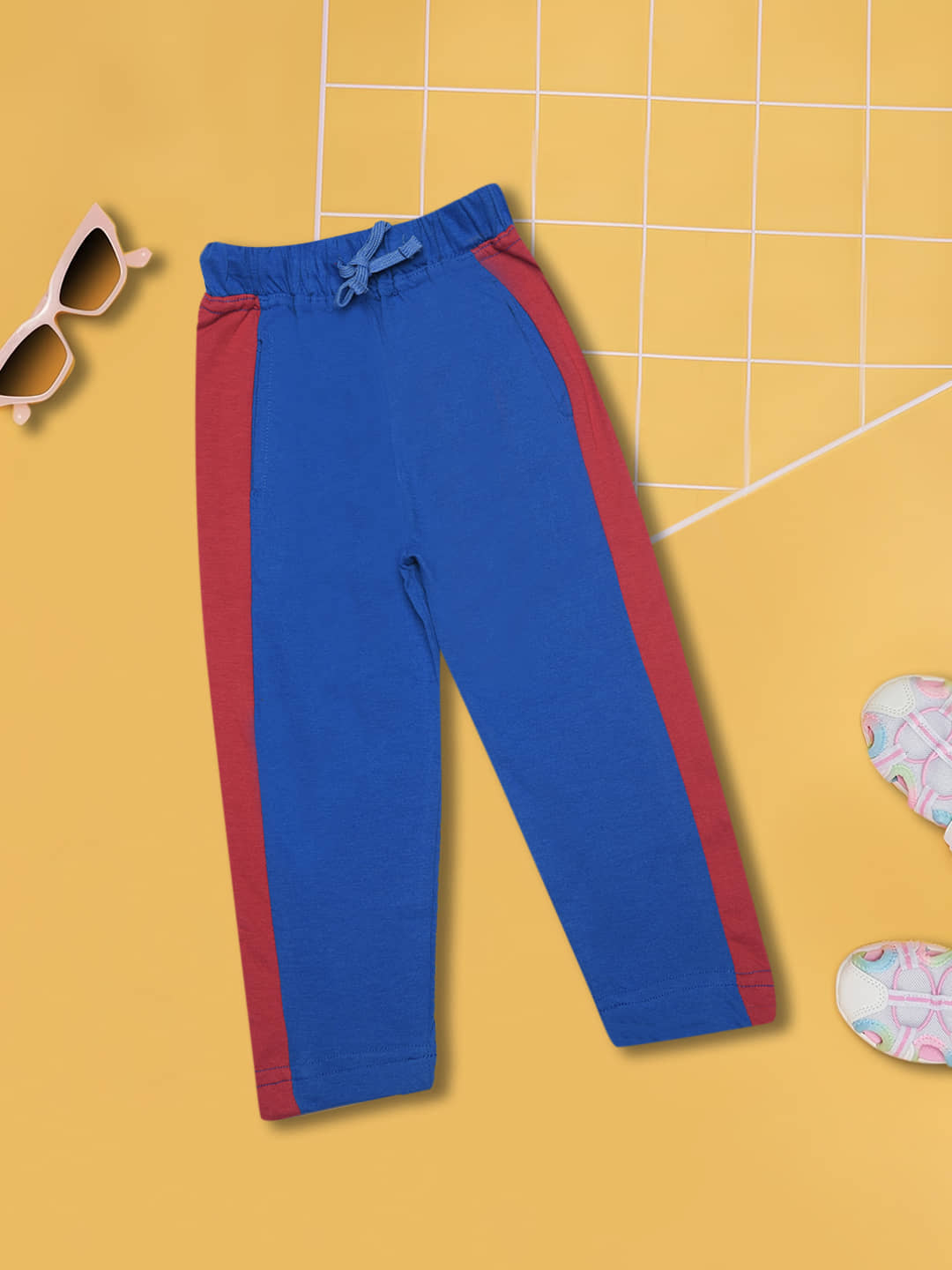 Dollar Champion Kidswear Pack of 1 Boys Cotton Trackpant ( Multi ) - Track Pants | Buy online on ZillyBuy