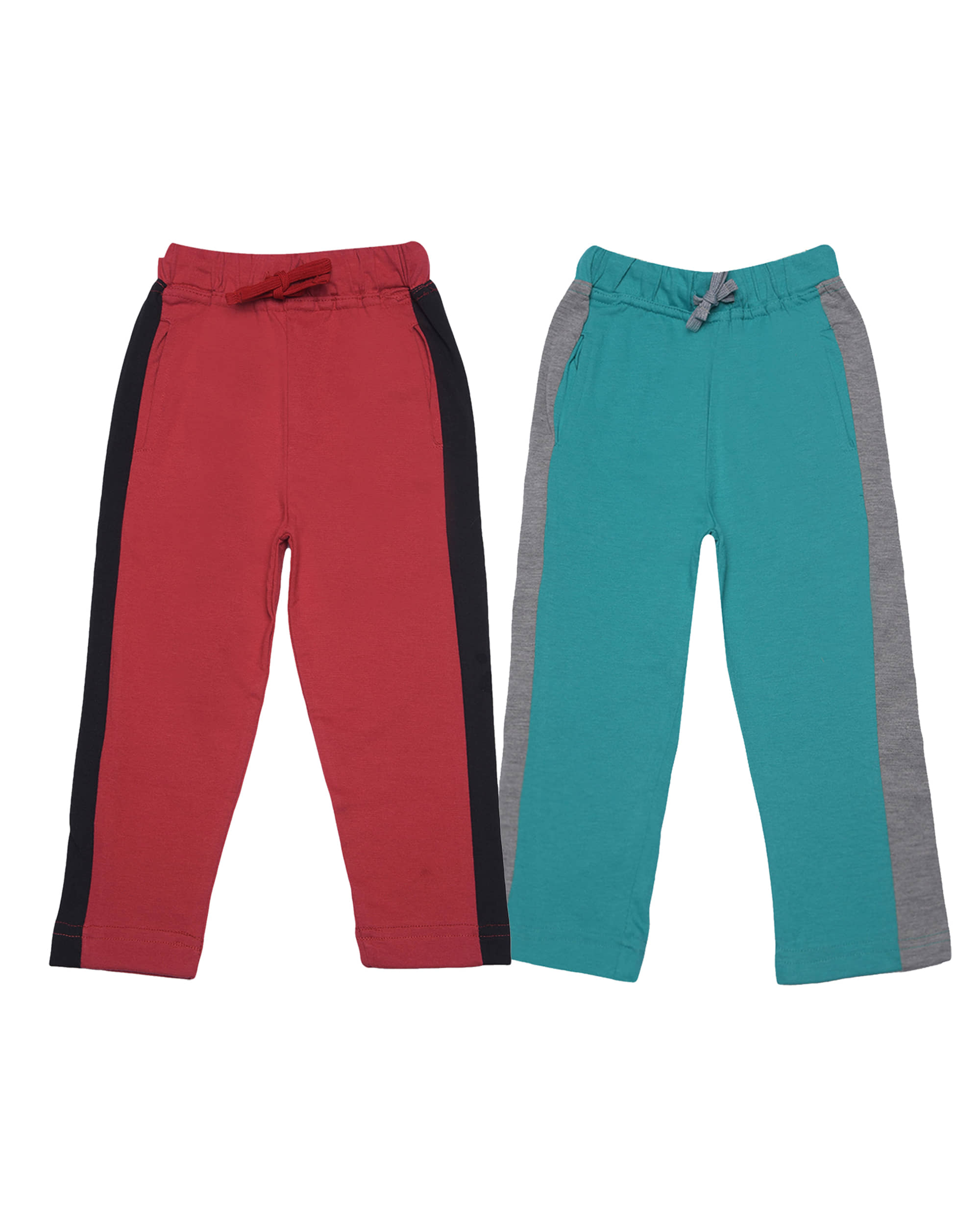 Dollar Champion Kidswear Pack of 2 Boys Cotton Trackpant ( Multicolor ) - Track Pants | Buy online on ZillyBuy