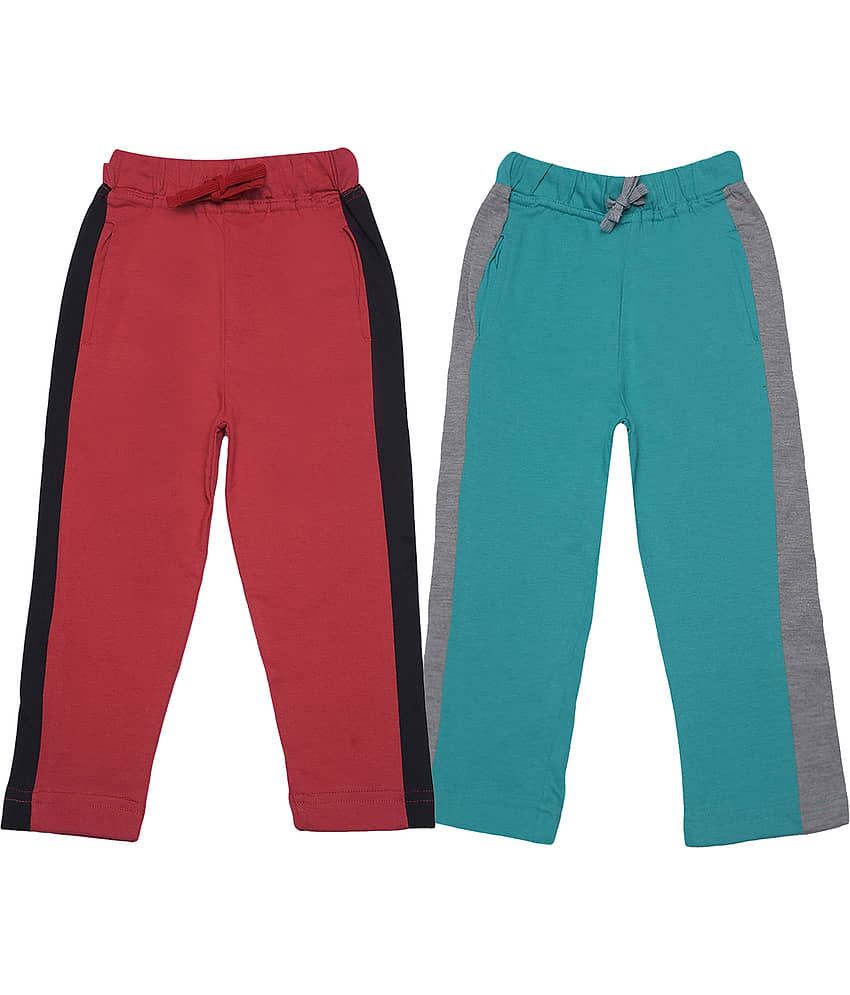Dollar Champion Kidswear Pack of 2 Boys Cotton Trackpant ( Multicolor ) - Track Pants | Buy online on ZillyBuy