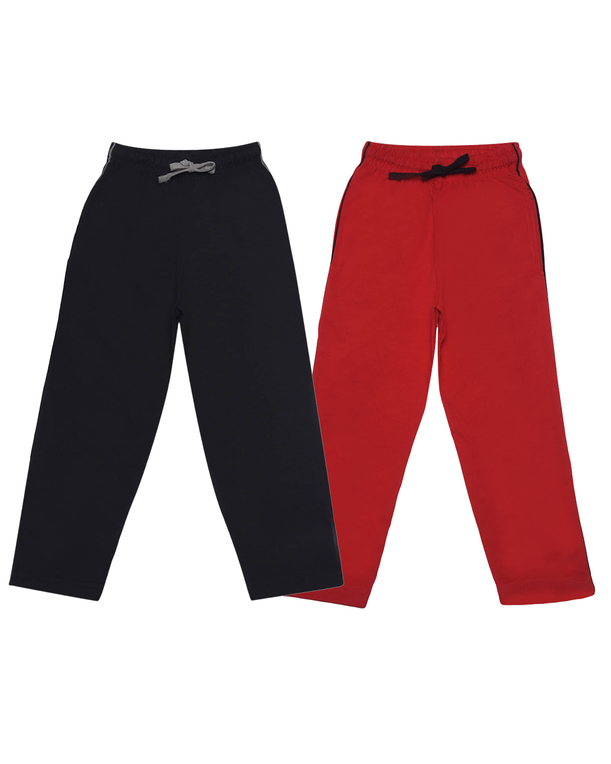 Dollar Champion Kidswear Pack of 2 Boys Cotton Pants ( Multicolor ) - Trousers | Buy online on ZillyBuy