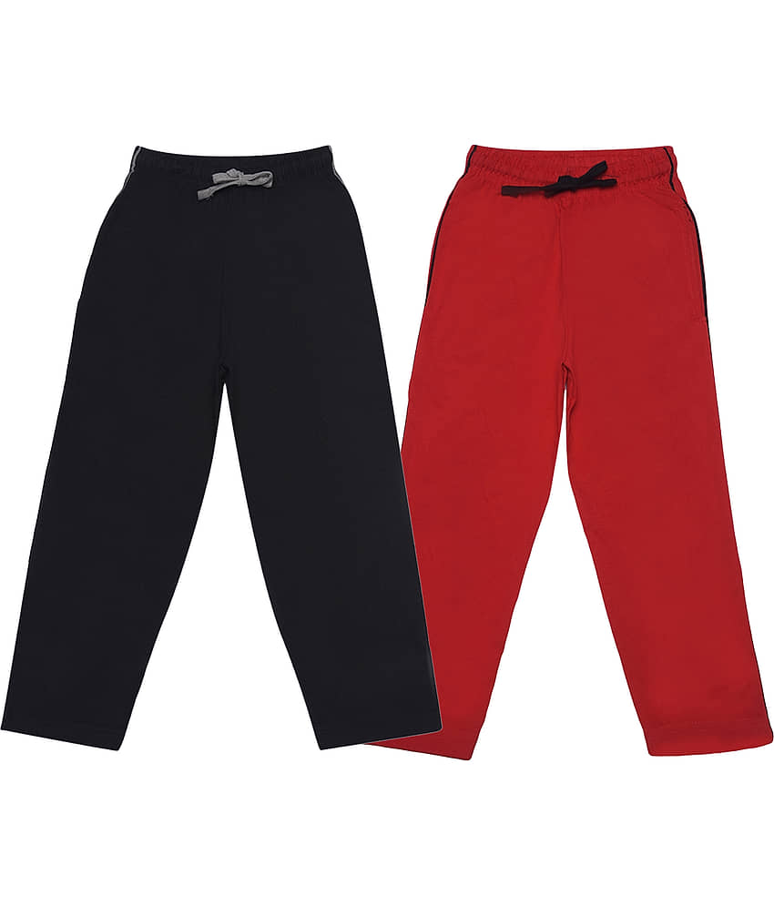 Dollar Champion Kidswear Pack of 2 Boys Cotton Pants ( Multicolor ) - Trousers | Buy online on ZillyBuy