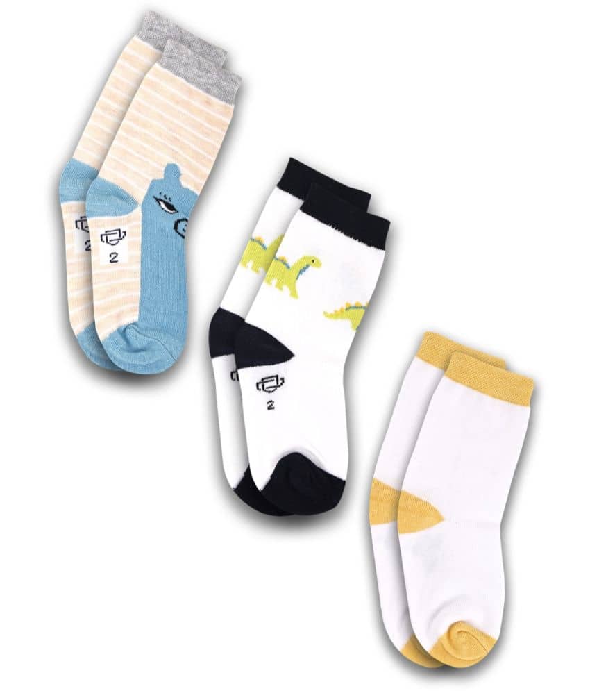 Dollar Socks Multicolor Cotton Blend Boy's Ankle Length Socks ( Pack of 3 ) - Socks | Buy online on ZillyBuy
