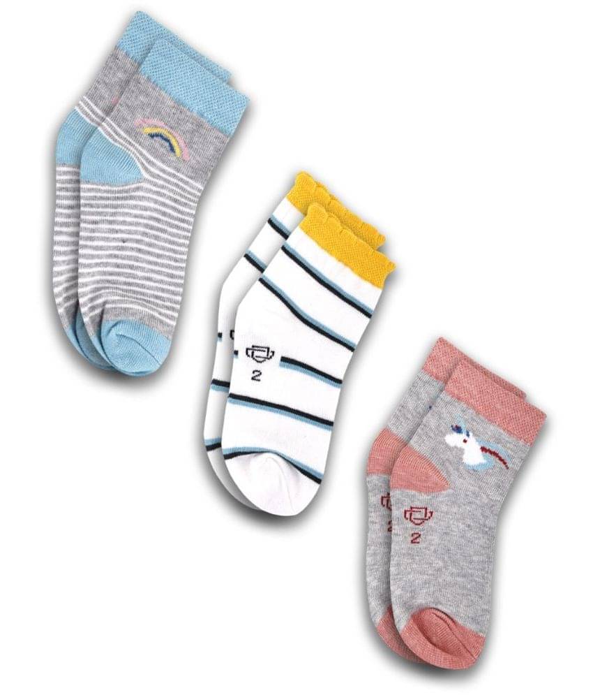 Dollar Socks Multicolor Cotton Blend Boy's Ankle Length Socks ( Pack of 3 ) Dollar Socks Multicolor Cotton Blend Boy's Ankle Length Socks ( Pack of 3 )