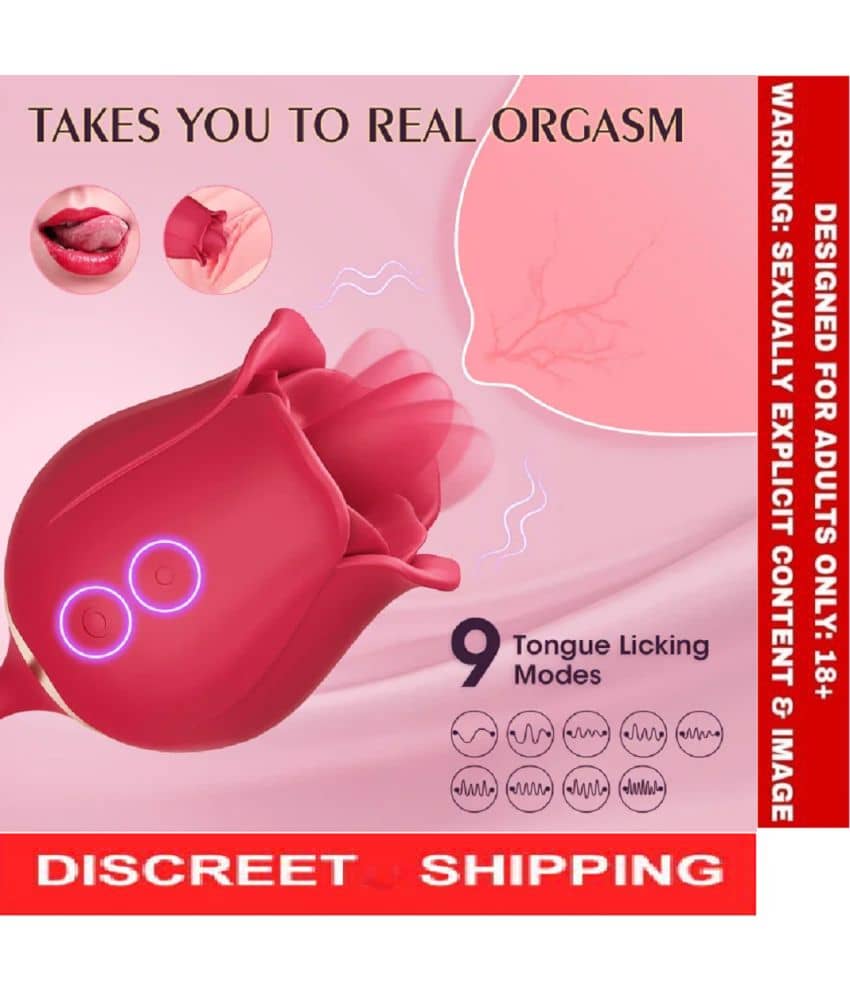 Dual Clitoral Massager for Licking 10 Modes, Sex Toys for Women