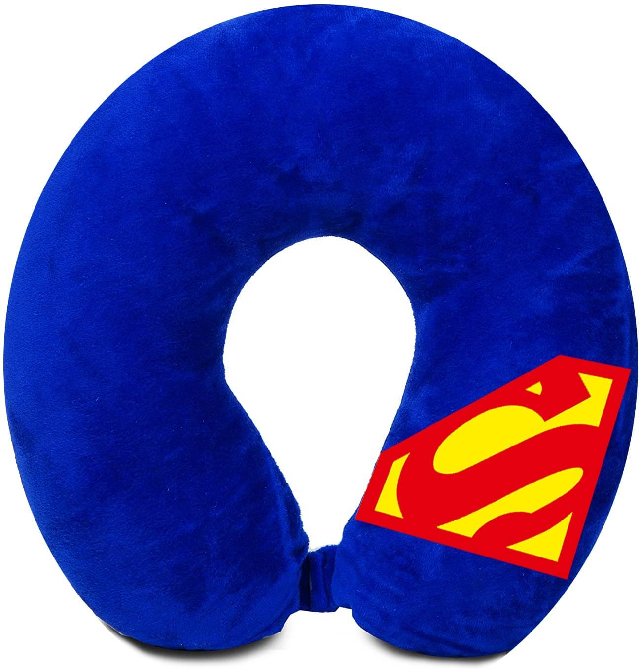     			JUZZII Blue Neck Pillow ( Pack of 1 )