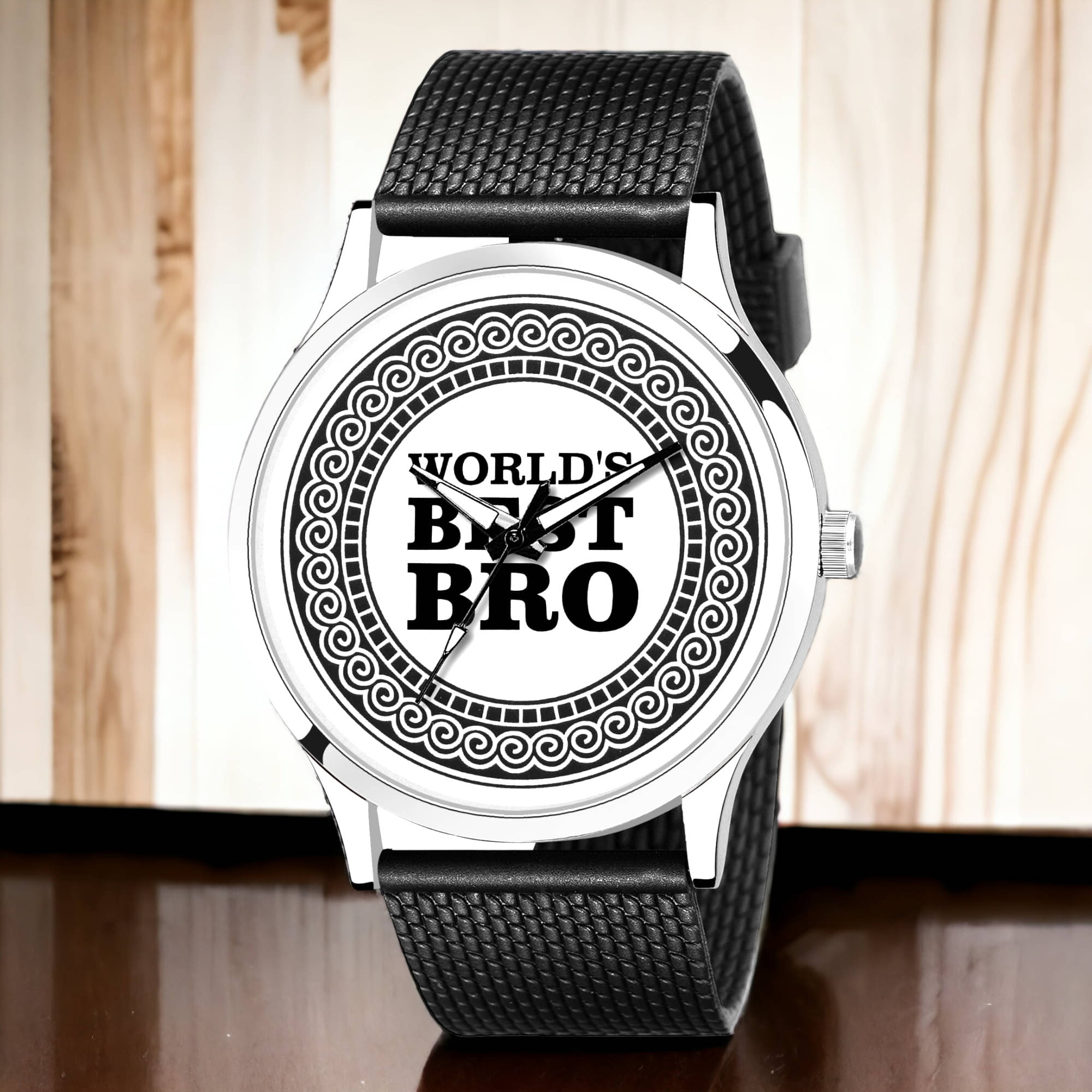     			Lorenz Black Silicon Analog Men's Watch