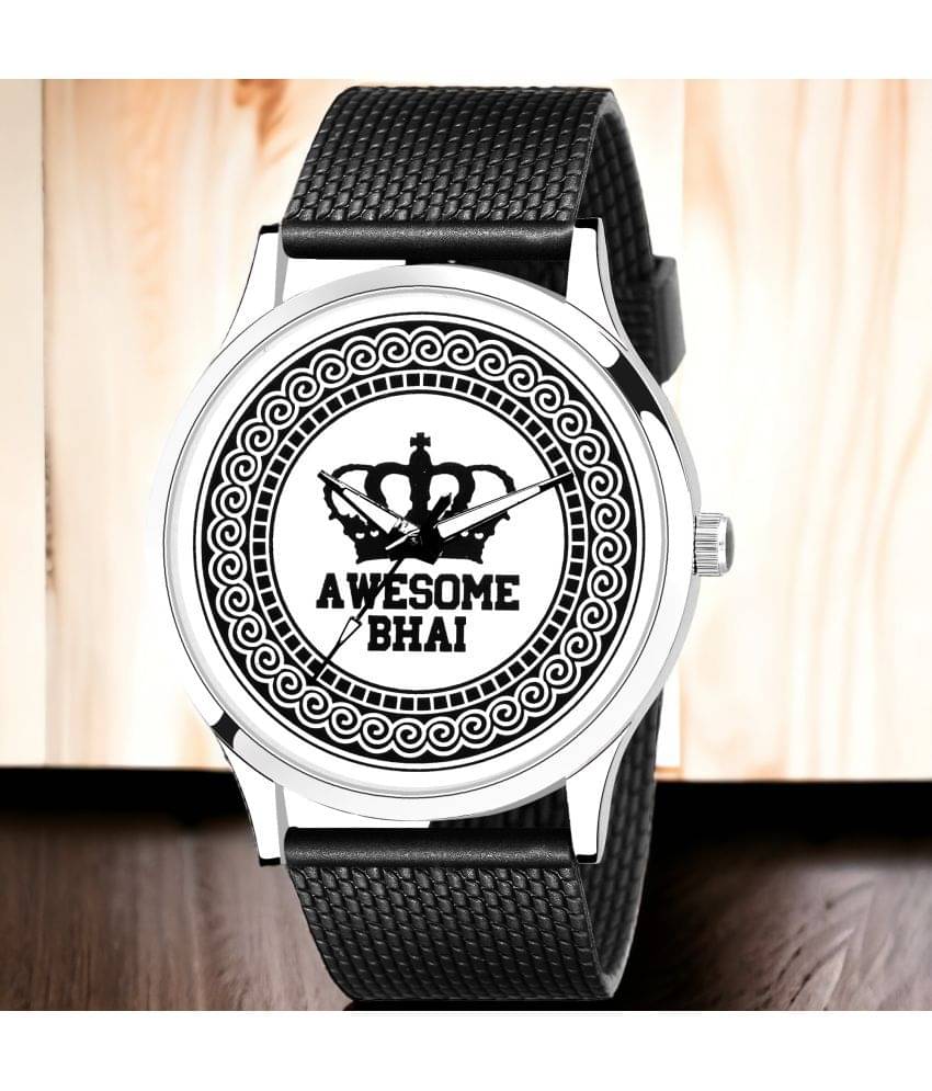     			Lorenz Black Silicon Analog Men's Watch