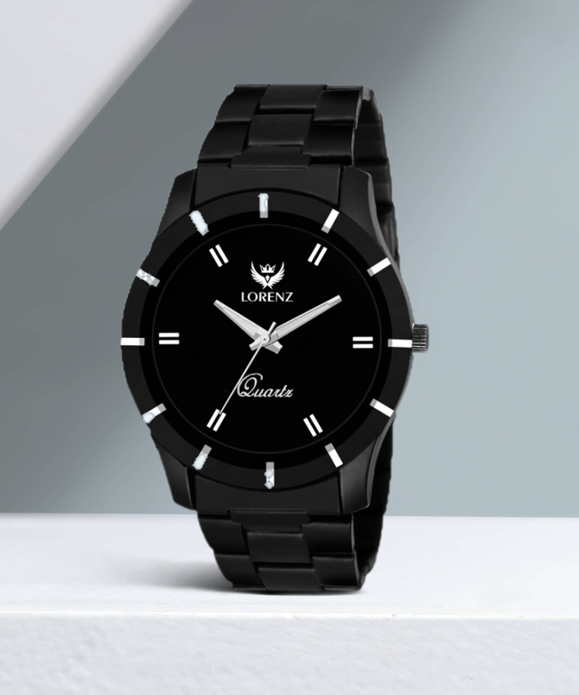 Lorenz Black Stainless Steel Analog Men's Watch