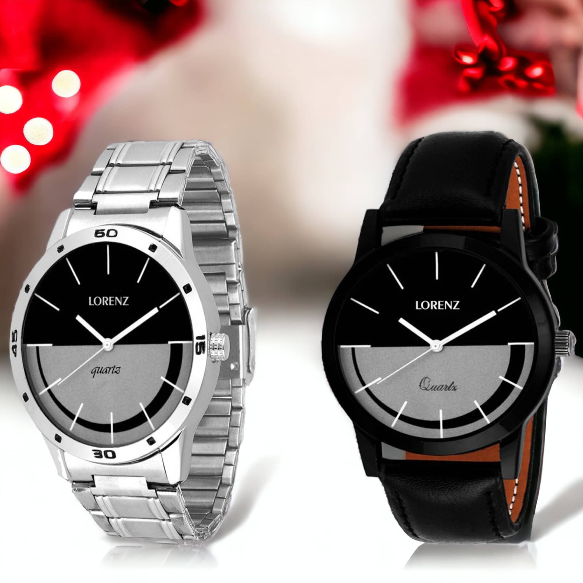 Lorenz Silver Metal Analog Men's Watch