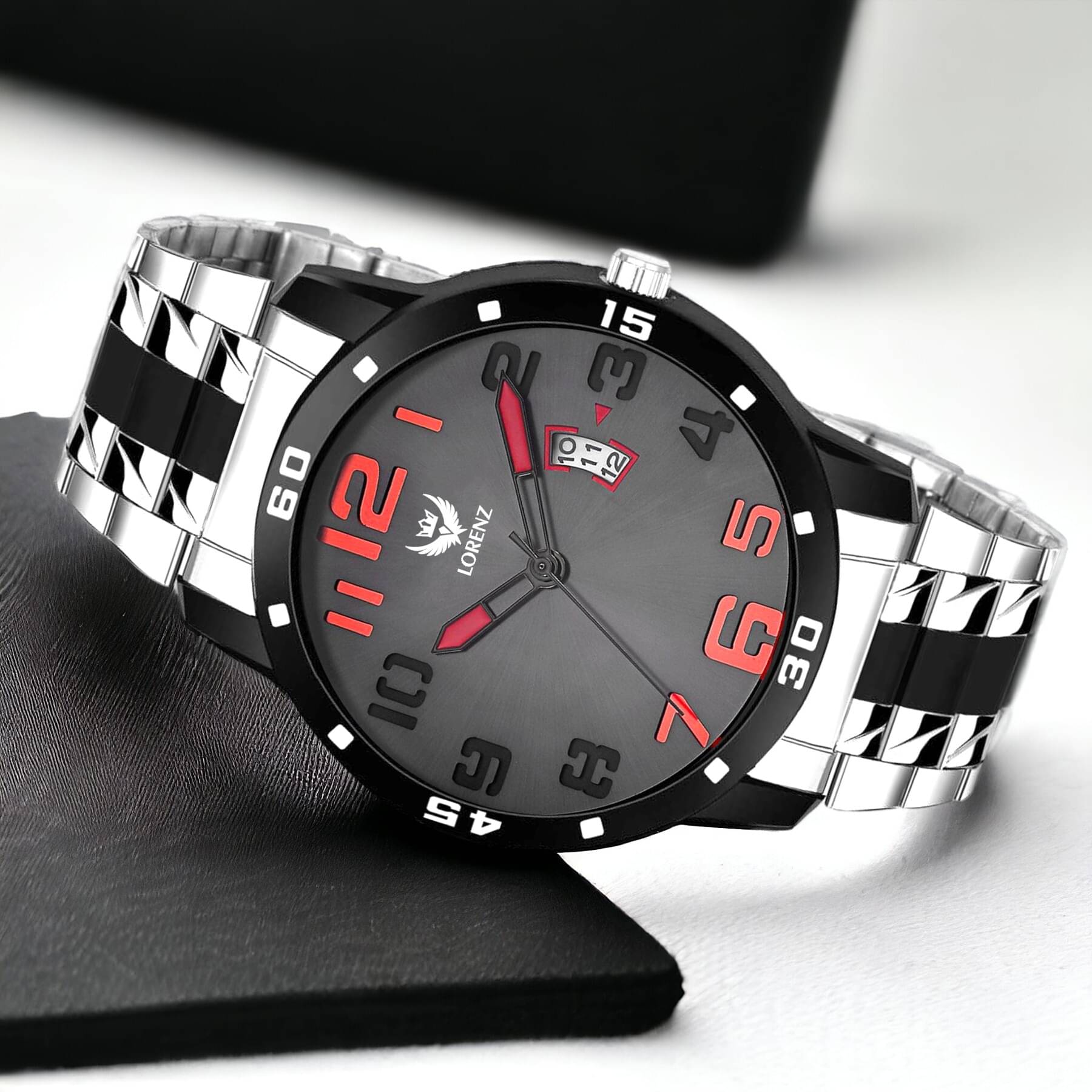     			Lorenz Silver Stainless Steel Analog Men's Watch
