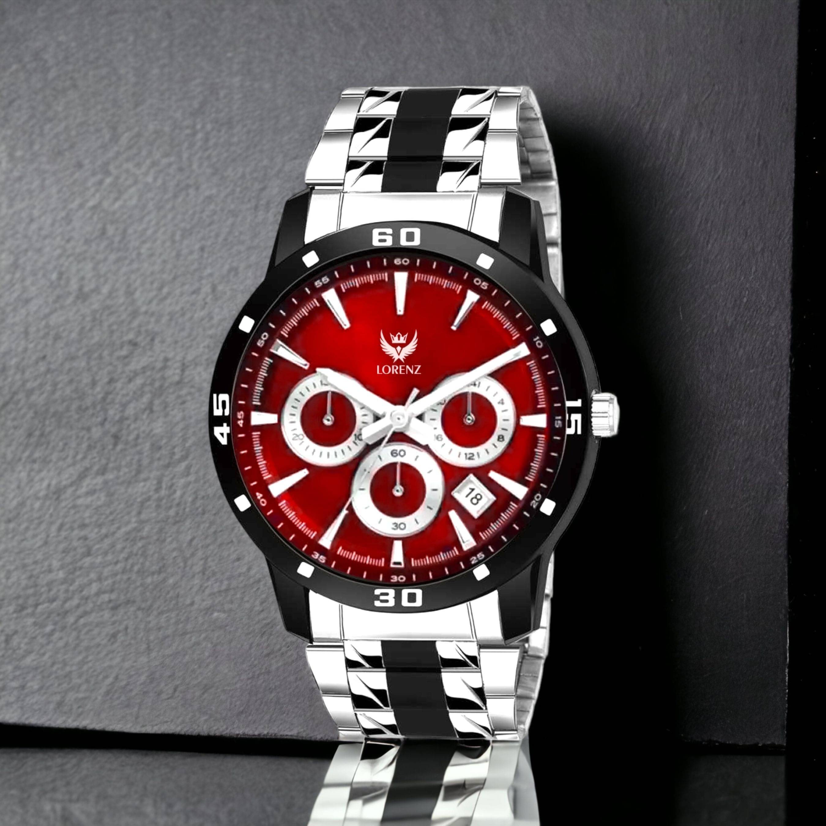     			Lorenz Silver Stainless Steel Analog Men's Watch